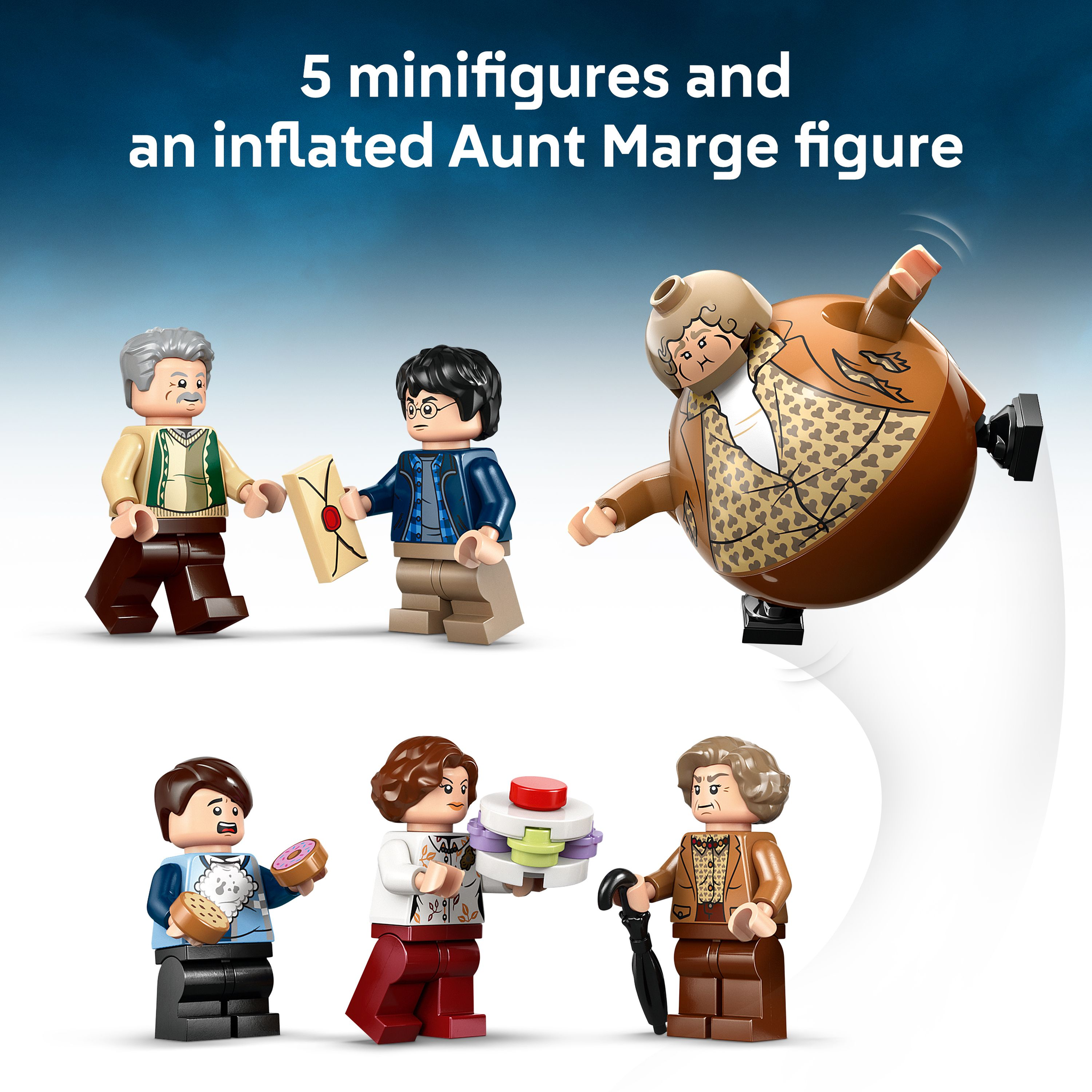 LEGO 76451 Harry Potter Privet Drive: Aunt Marge's Visit