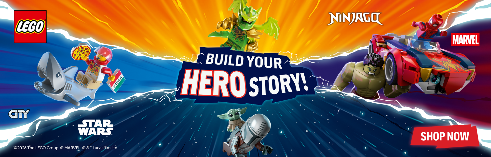 Lego XF Build Your Hero Story Campaign