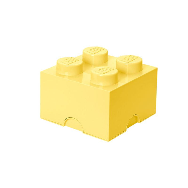 LEGO Storage Brick 4 Brick Cool Yellow