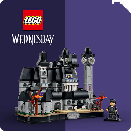 Lego Wednesday shop-all collection icon.