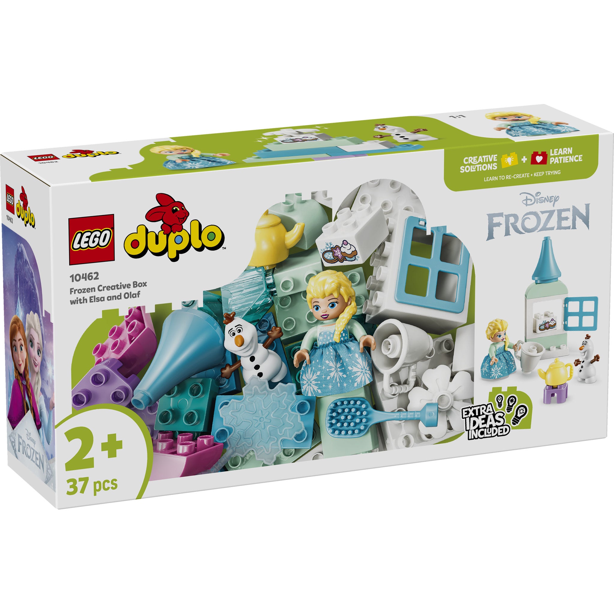 LEGO 10462 DUPLO Disney Frozen Creative Box Blocks with Elsa and Olaf Set in packaging