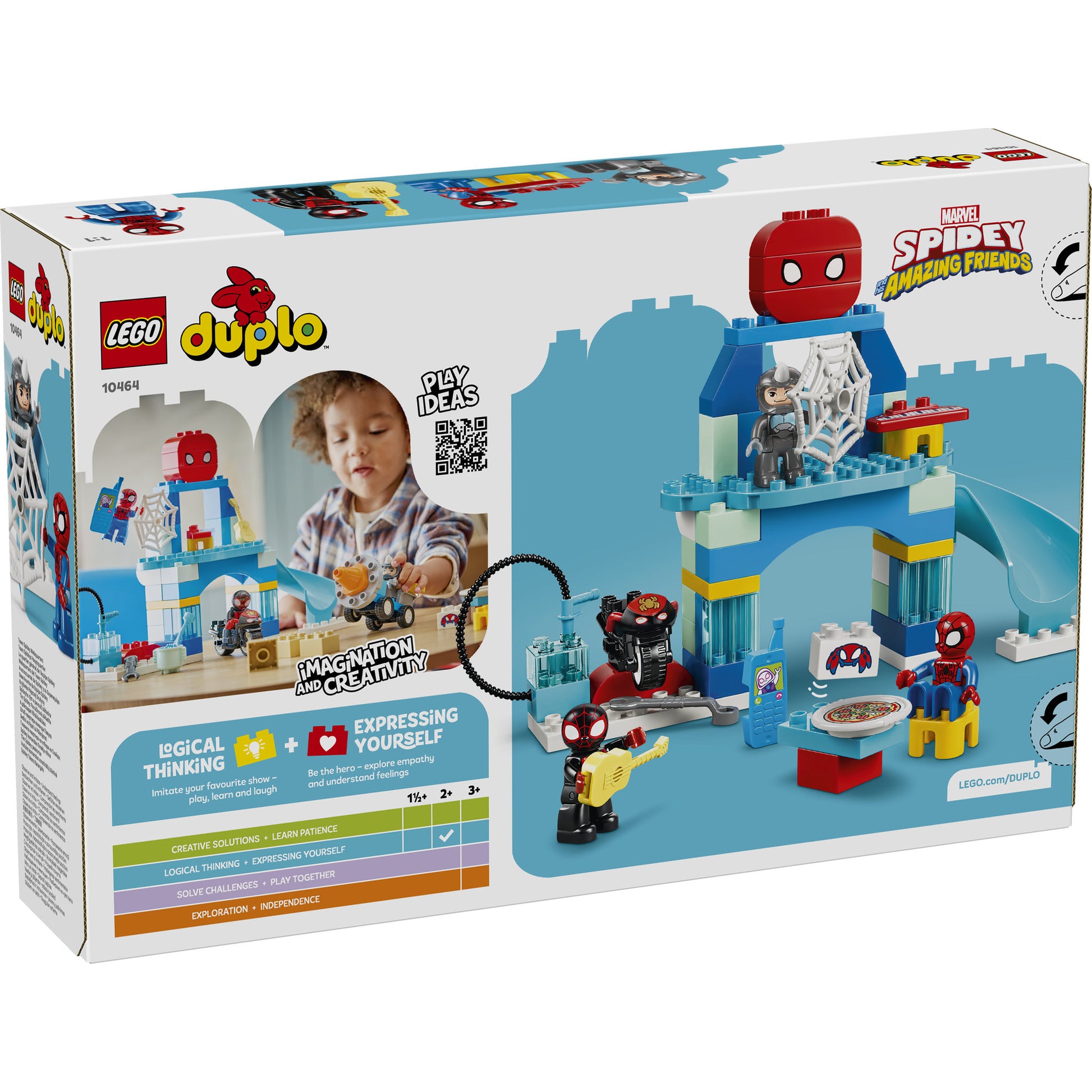 LEGO 10464 DUPLO Disney Team Spidey Webquarters Set in packaging