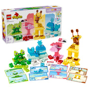 LEGO 10472 DUPLO Town Animal Building Game for toddlers Set assembled, and in packaging