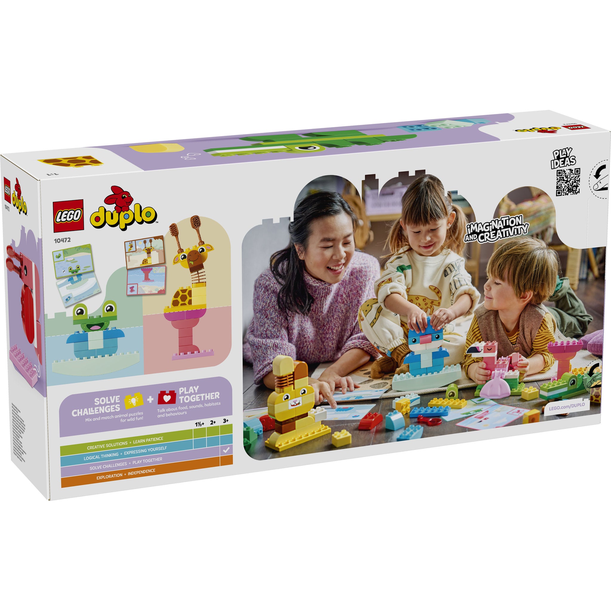 LEGO 10472 DUPLO Town Animal Building Game for toddlers Set, in packaging