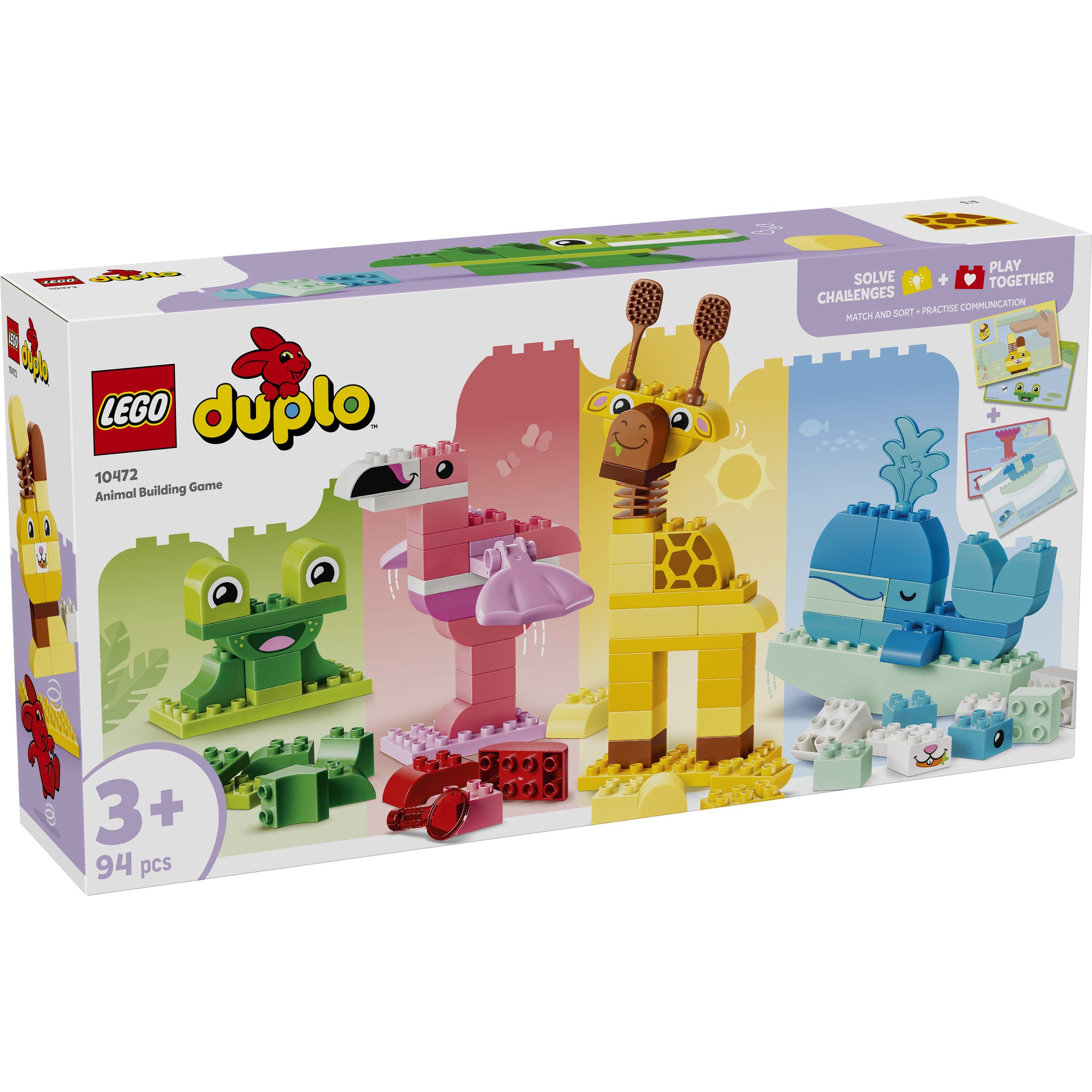 LEGO 10472 DUPLO Town Animal Building Game for toddlers Set in packaging