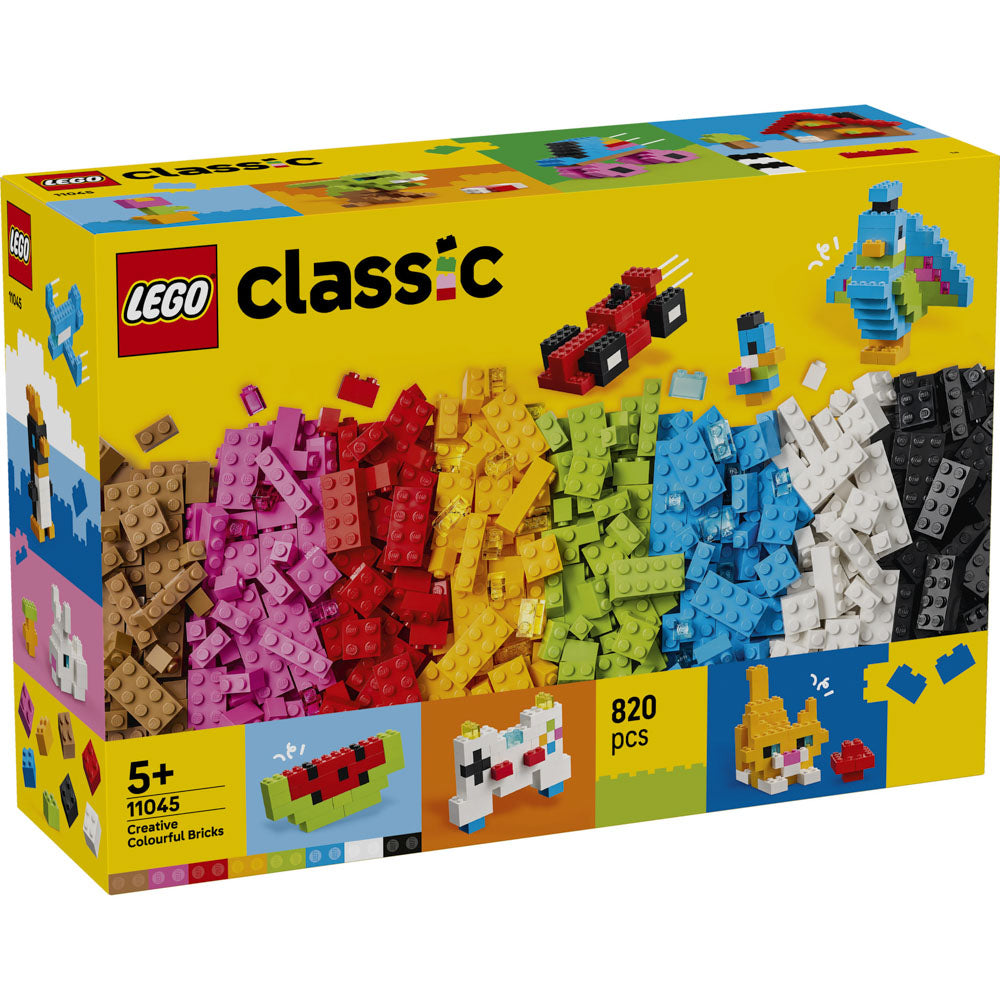 LEGO 11045 Classic Creative Colourful Bricks Blocks Loose Free-play Set in packaging
