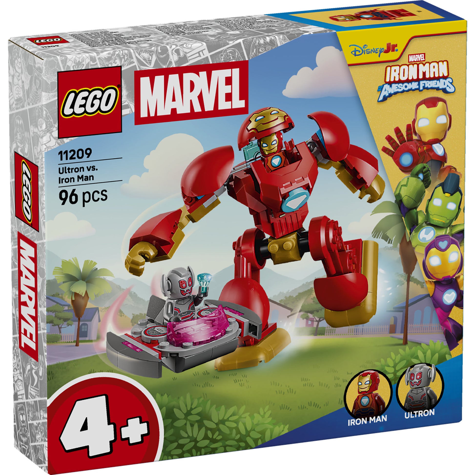 LEGO 11209 Disney Junior Marvel Ultron vs. Iron Man Set in packaging