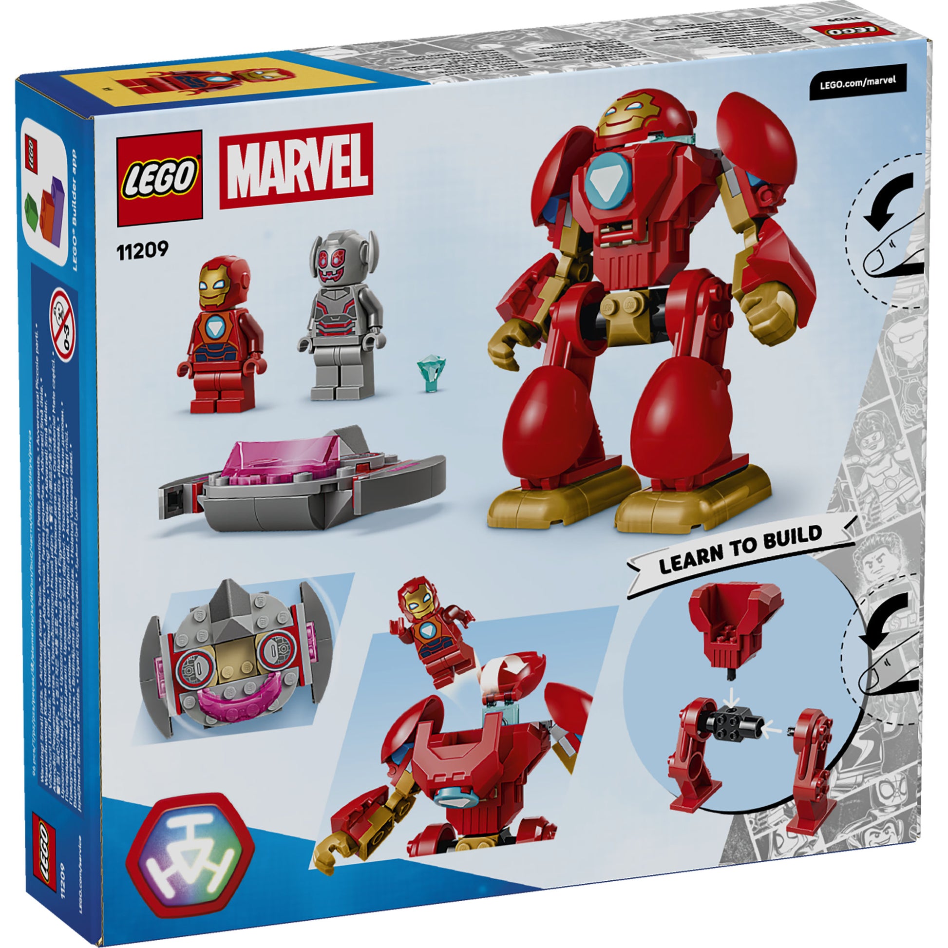 LEGO 11209 Disney Junior Marvel Ultron vs. Iron Man Set in packaging