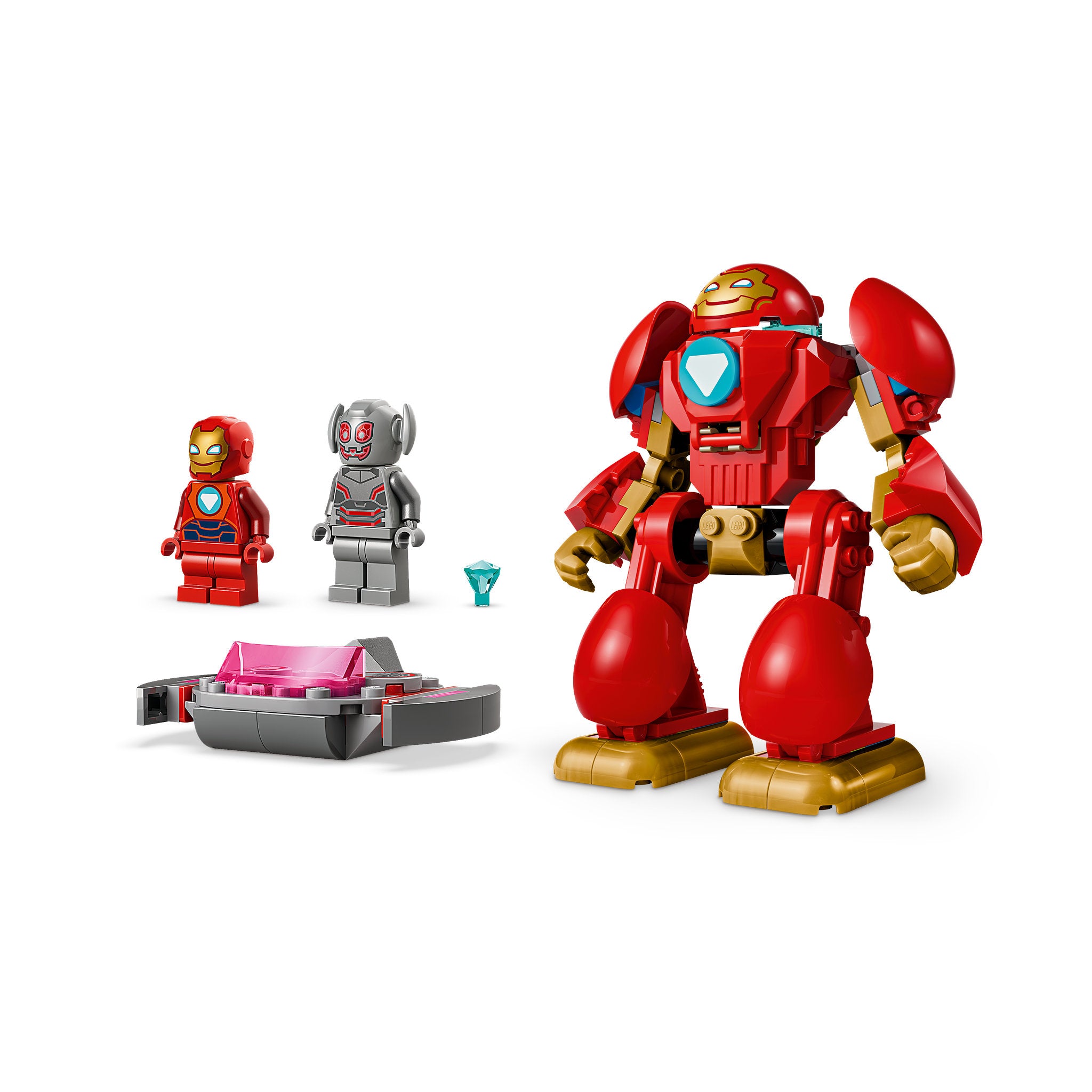 Assembled LEGO 11209 Disney Junior Marvel Ultron vs. Iron Man Set