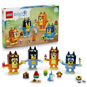 LEGO 11217 Bluey Brick-Built Bluey Family Set assembled, and in packaging