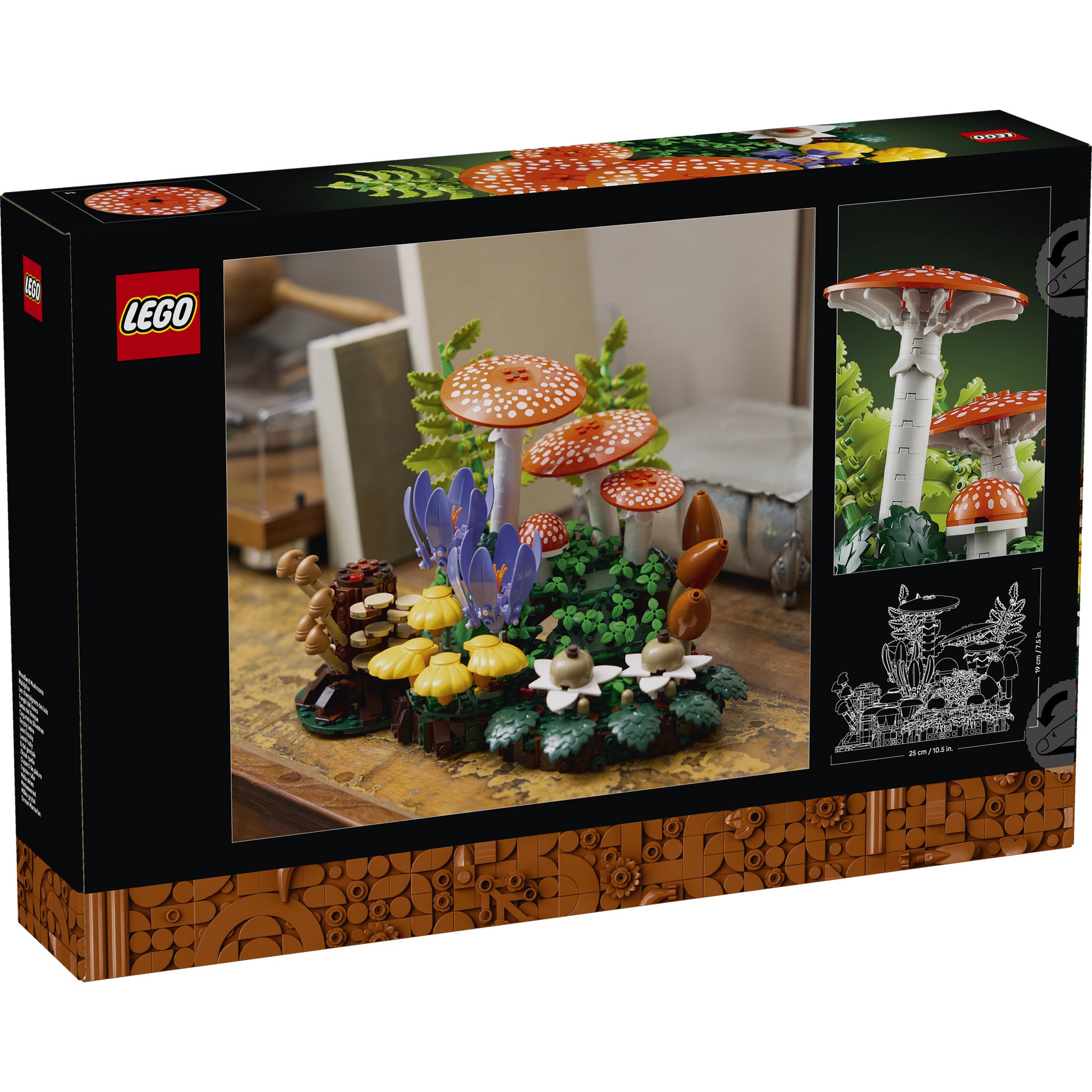 LEGO 11505 Botanicals Woodland Mushrooms Set in packaging