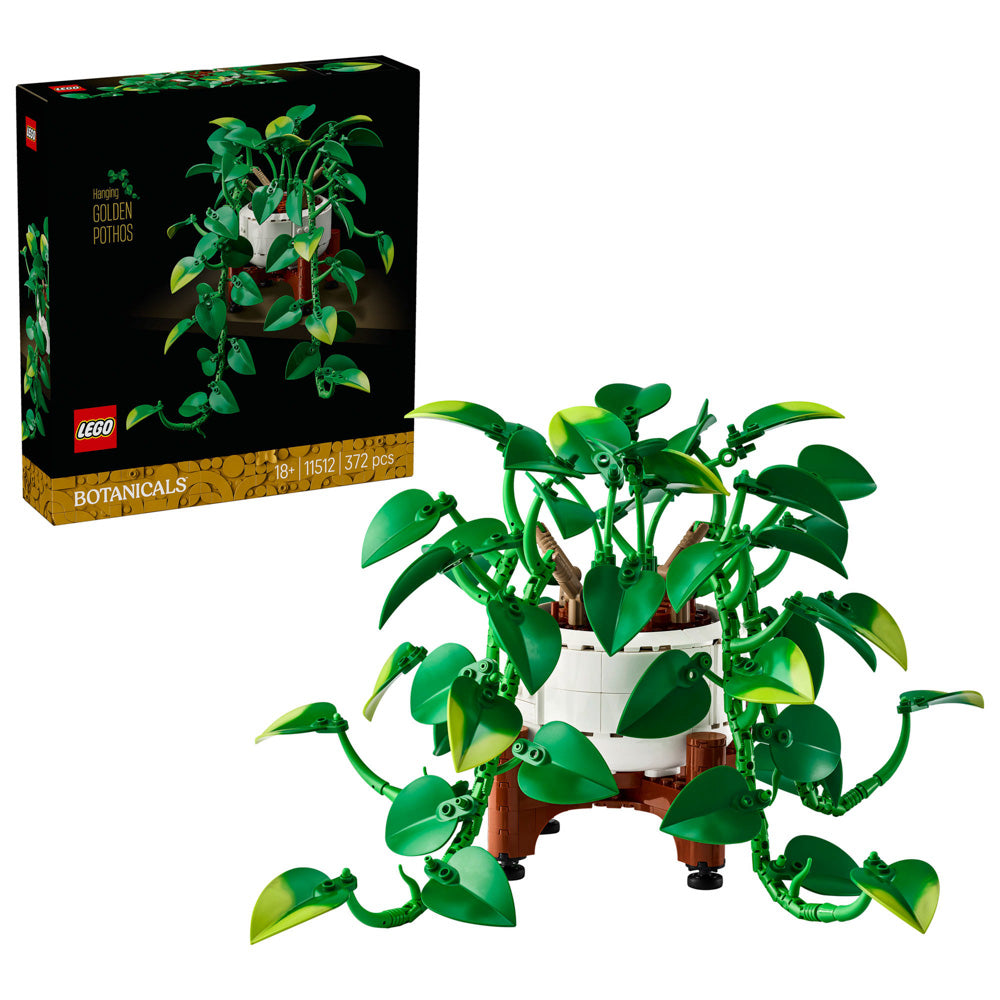 Assembled LEGO 11512 Botanicals Hanging Golden Pothos set