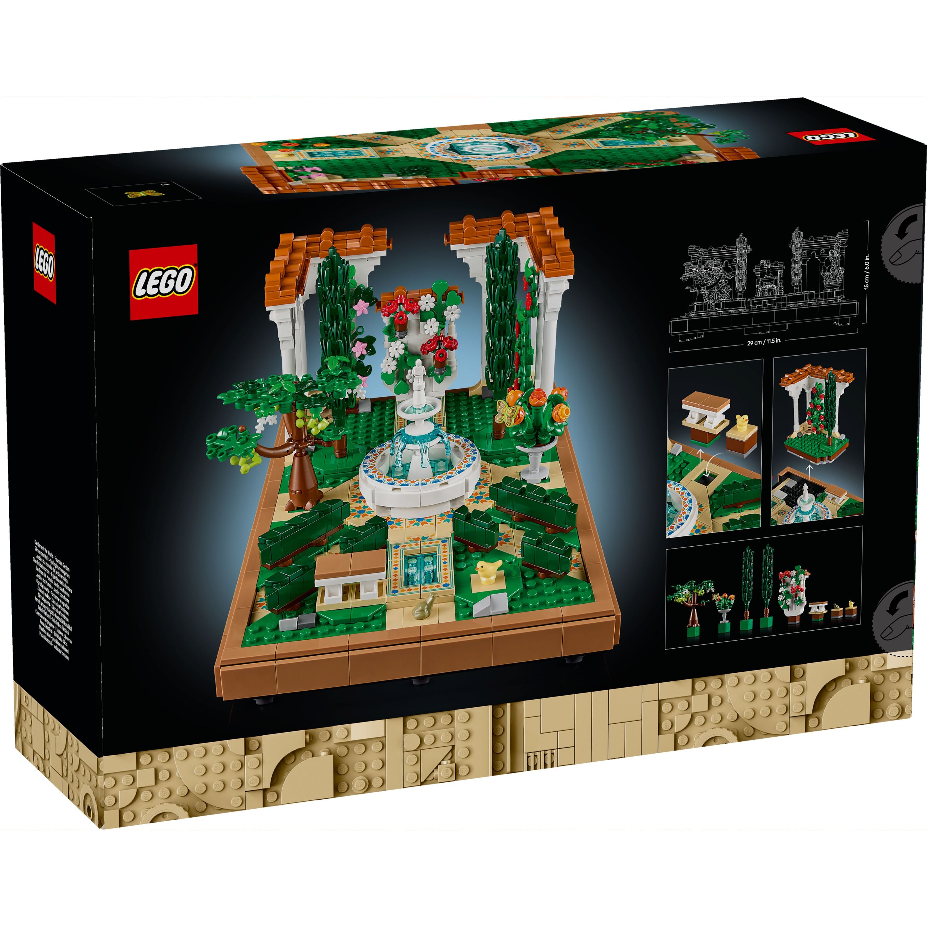 LEGO 10359 Icons Fountain Garden