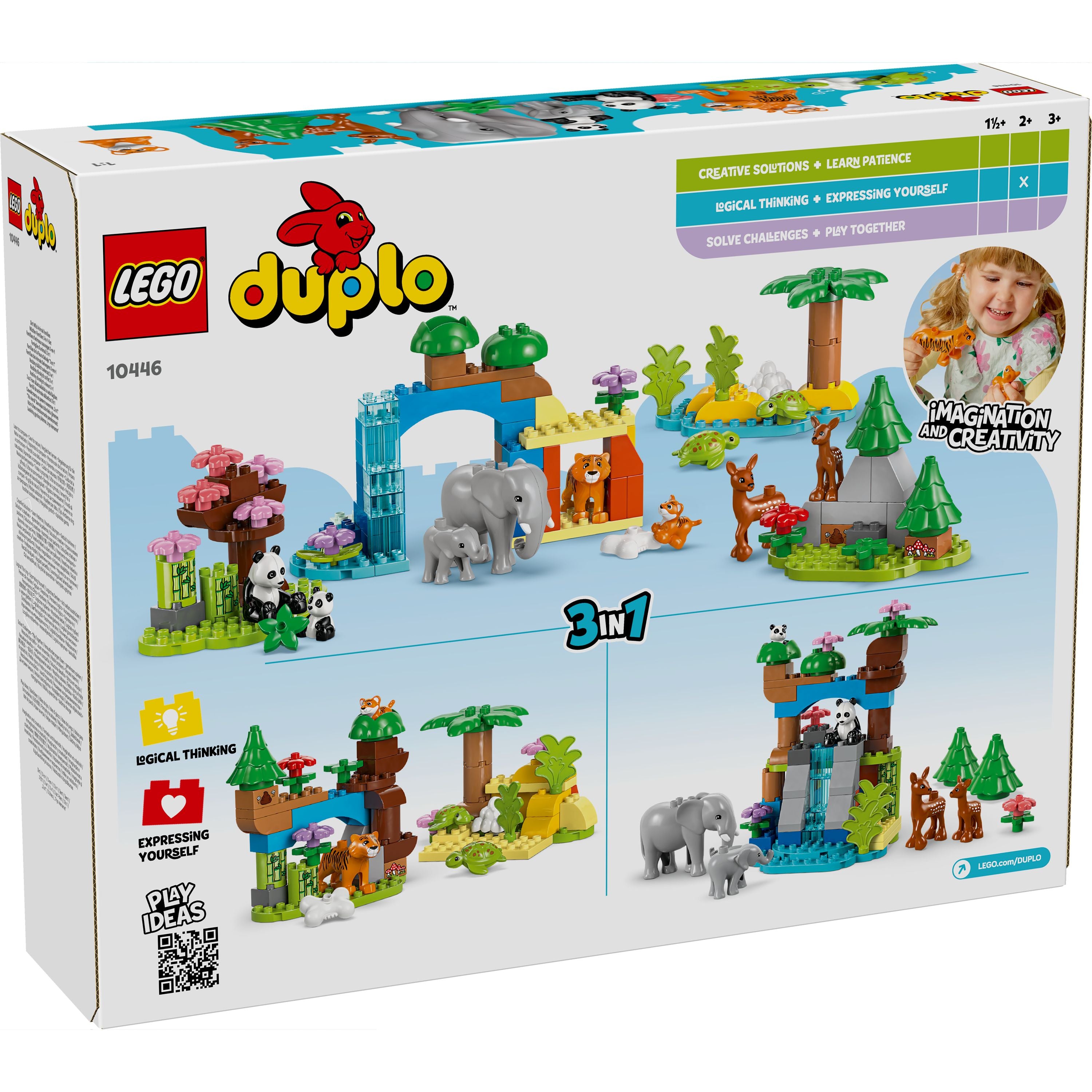 LEGO 10446 DUPLO 3 In 1 Wild Animal Families