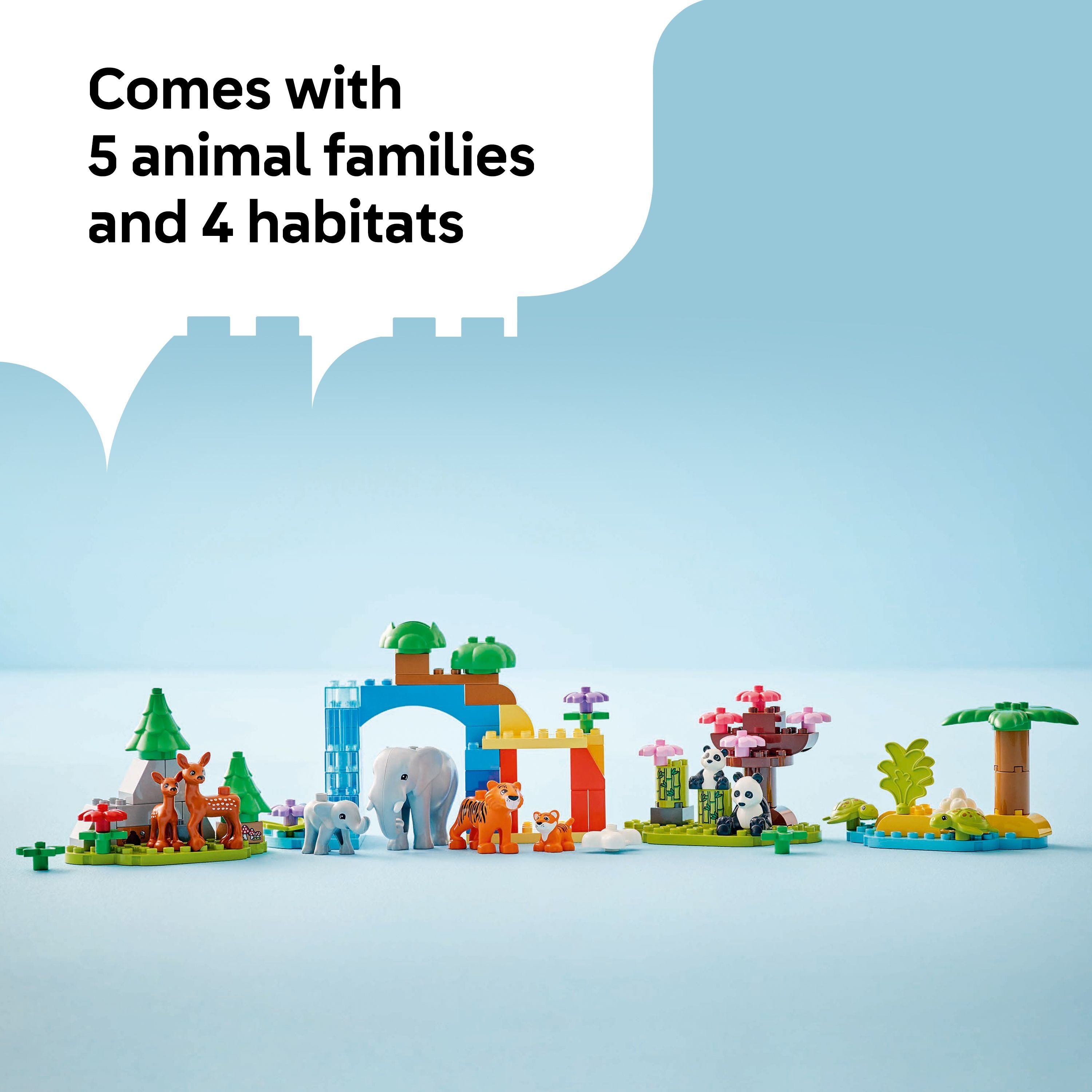 LEGO 10446 DUPLO 3 In 1 Wild Animal Families