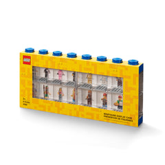 LEGO 16 Window Minifigure Display Case Blue