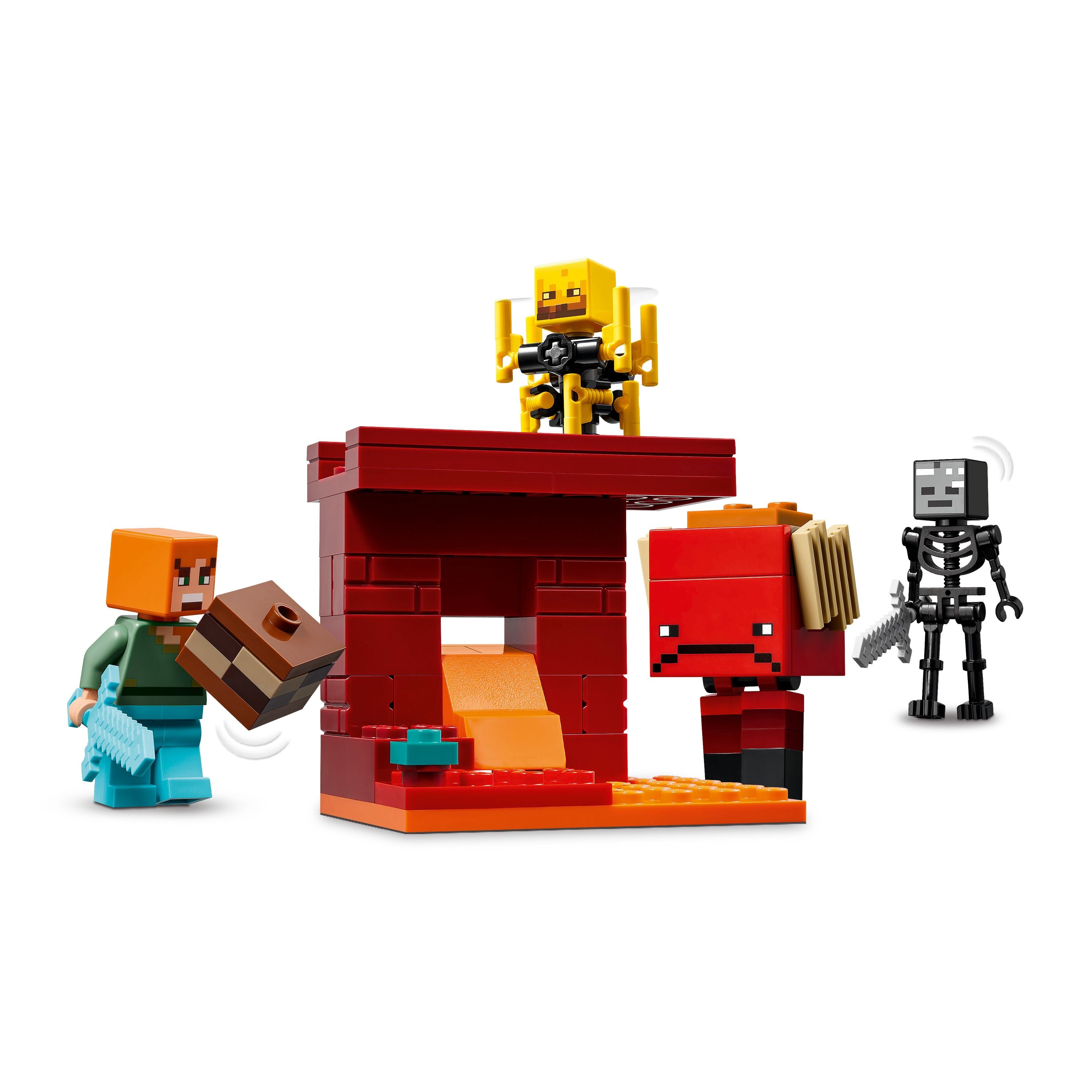 LEGO 21266 Minecraft The Nether Lava Battle