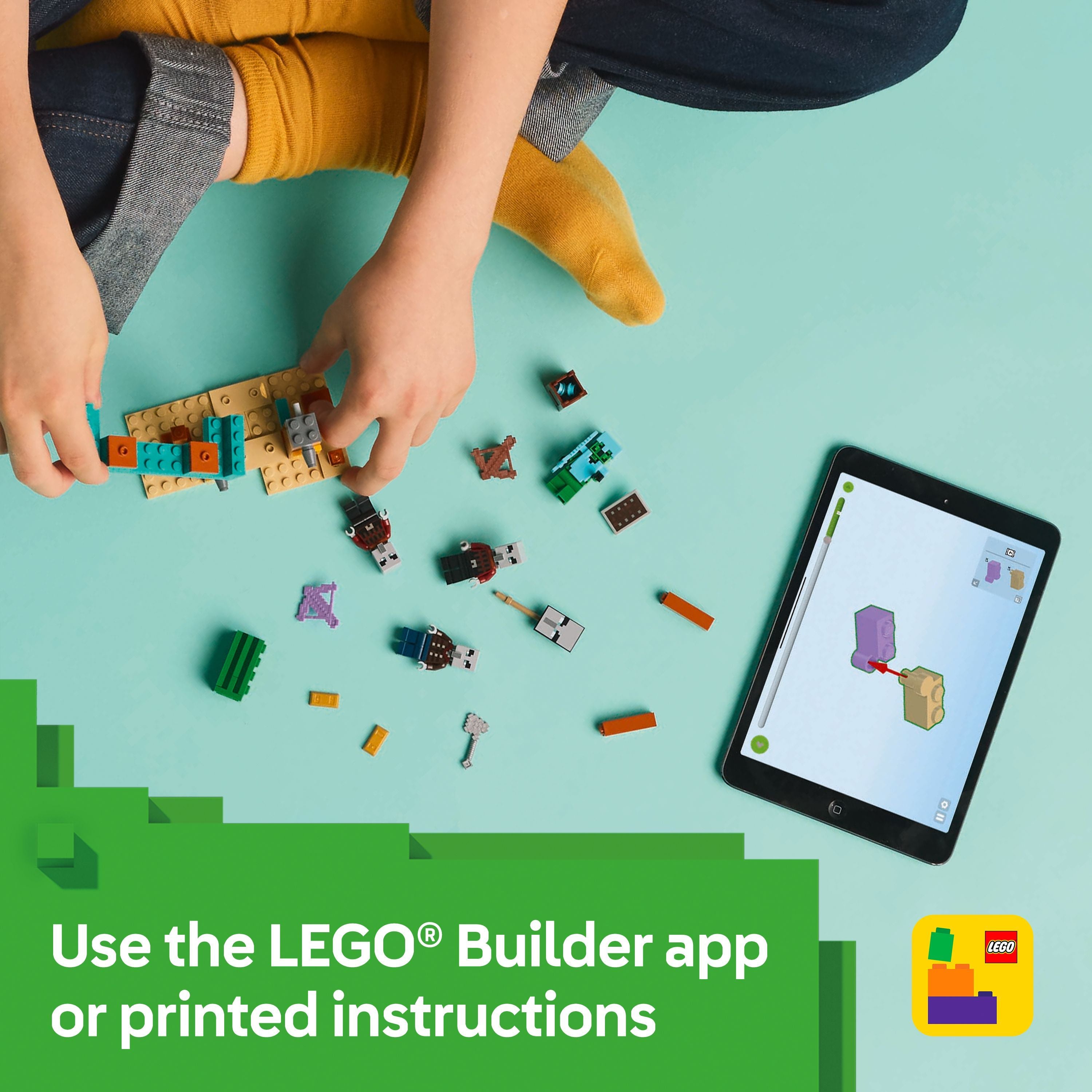 LEGO 21267 Minecraft The Illager Desert Patrol