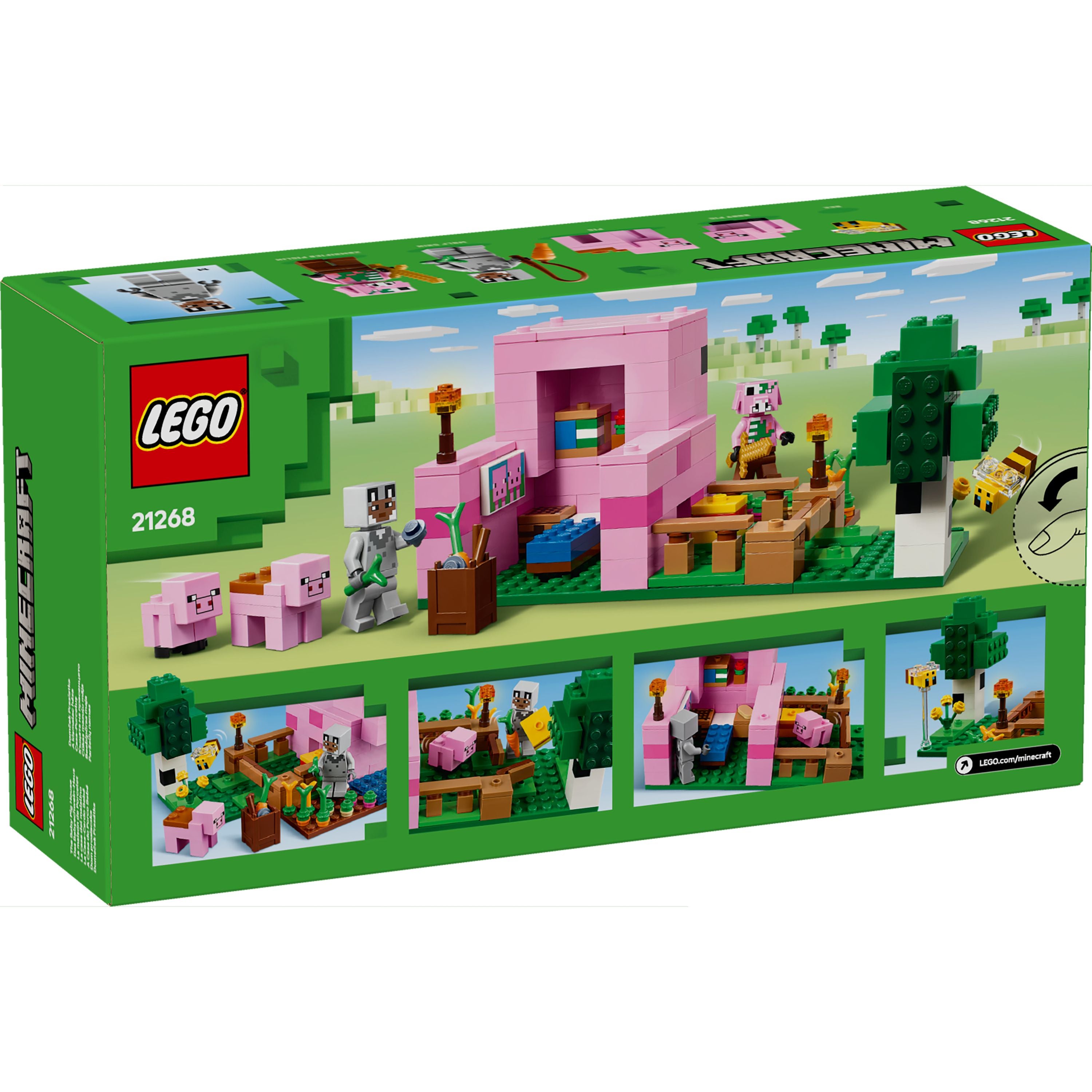 LEGO 21268 Minecraft The Baby Pig House