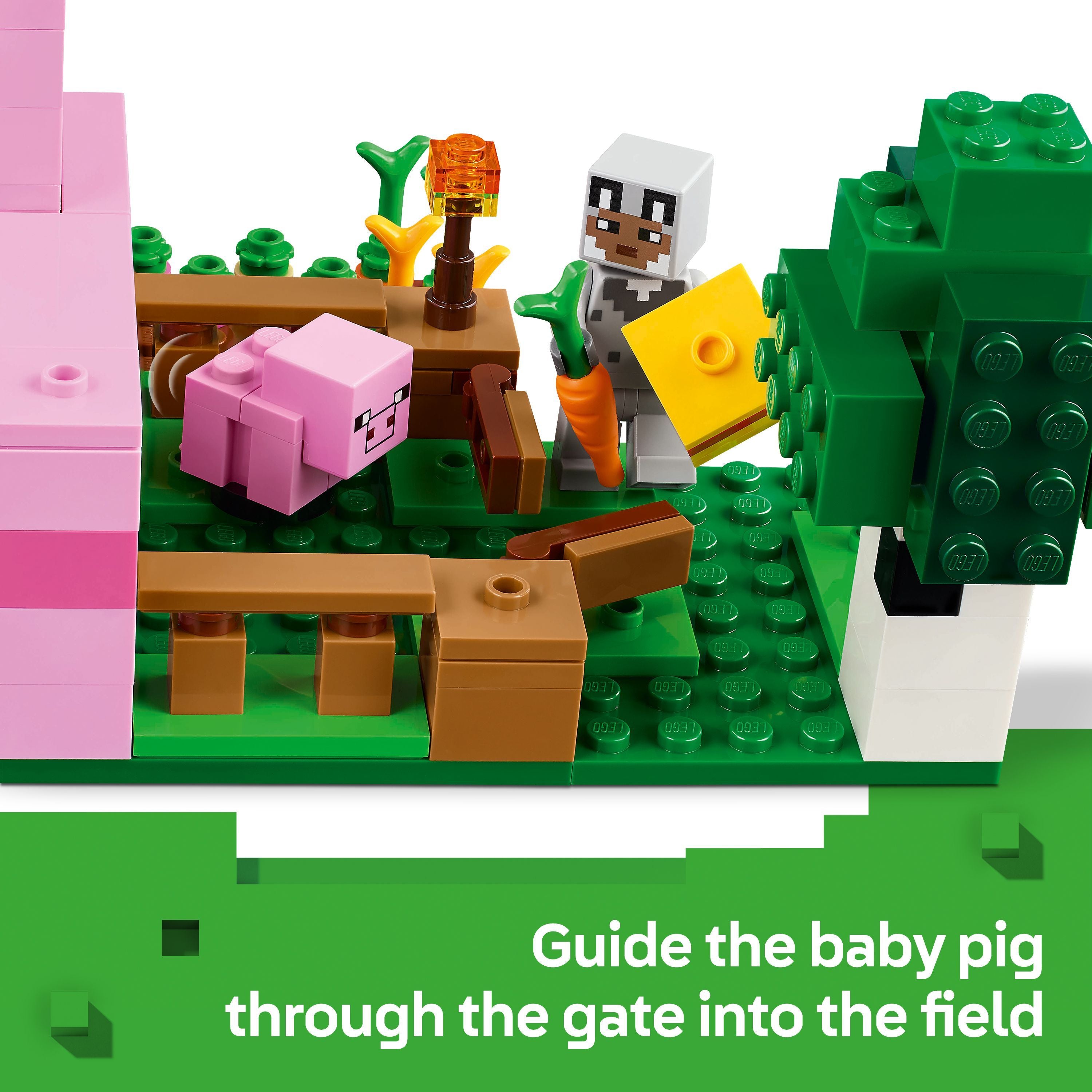 LEGO 21268 Minecraft The Baby Pig House