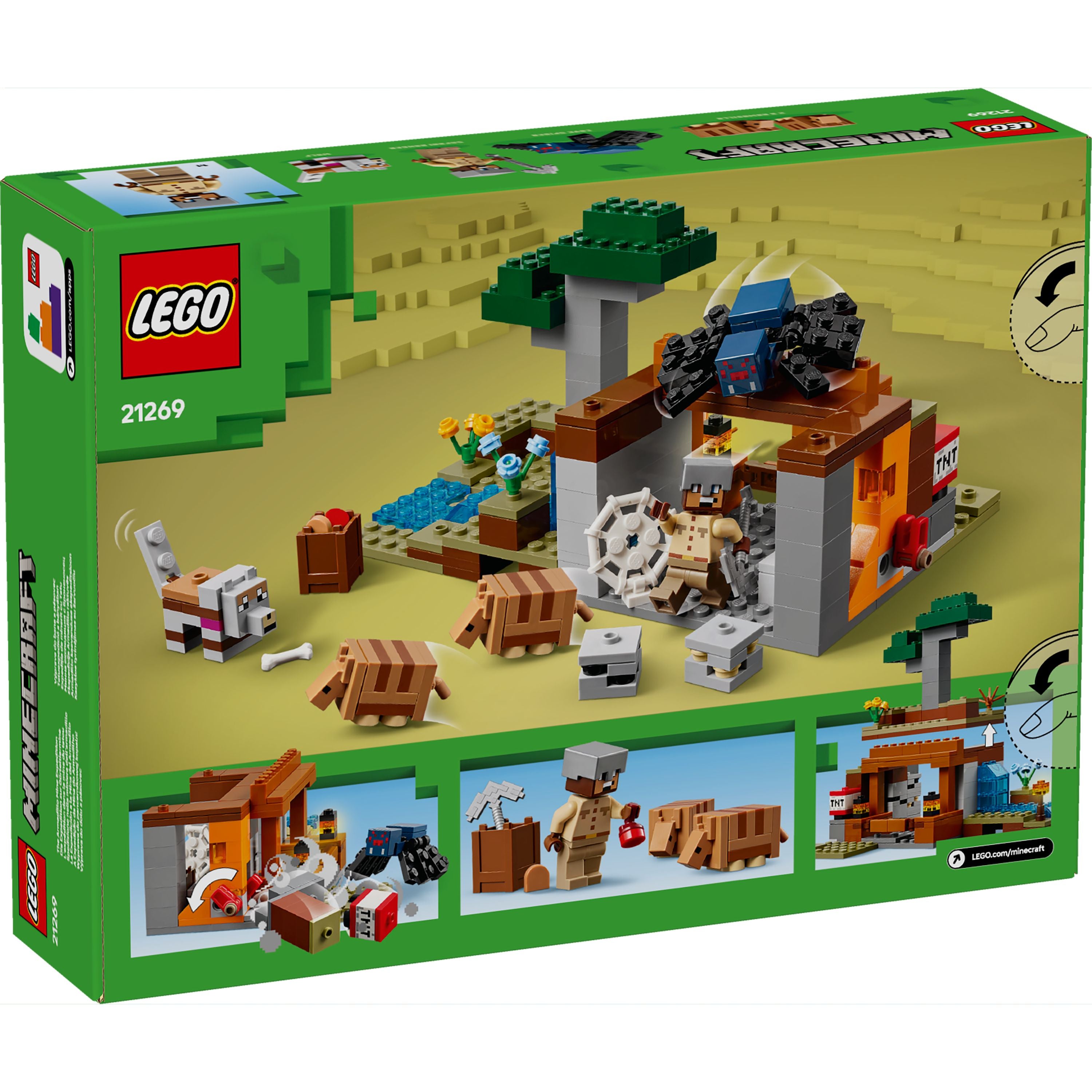 LEGO 21269 Minecraft The Armadillo Mine Expedition