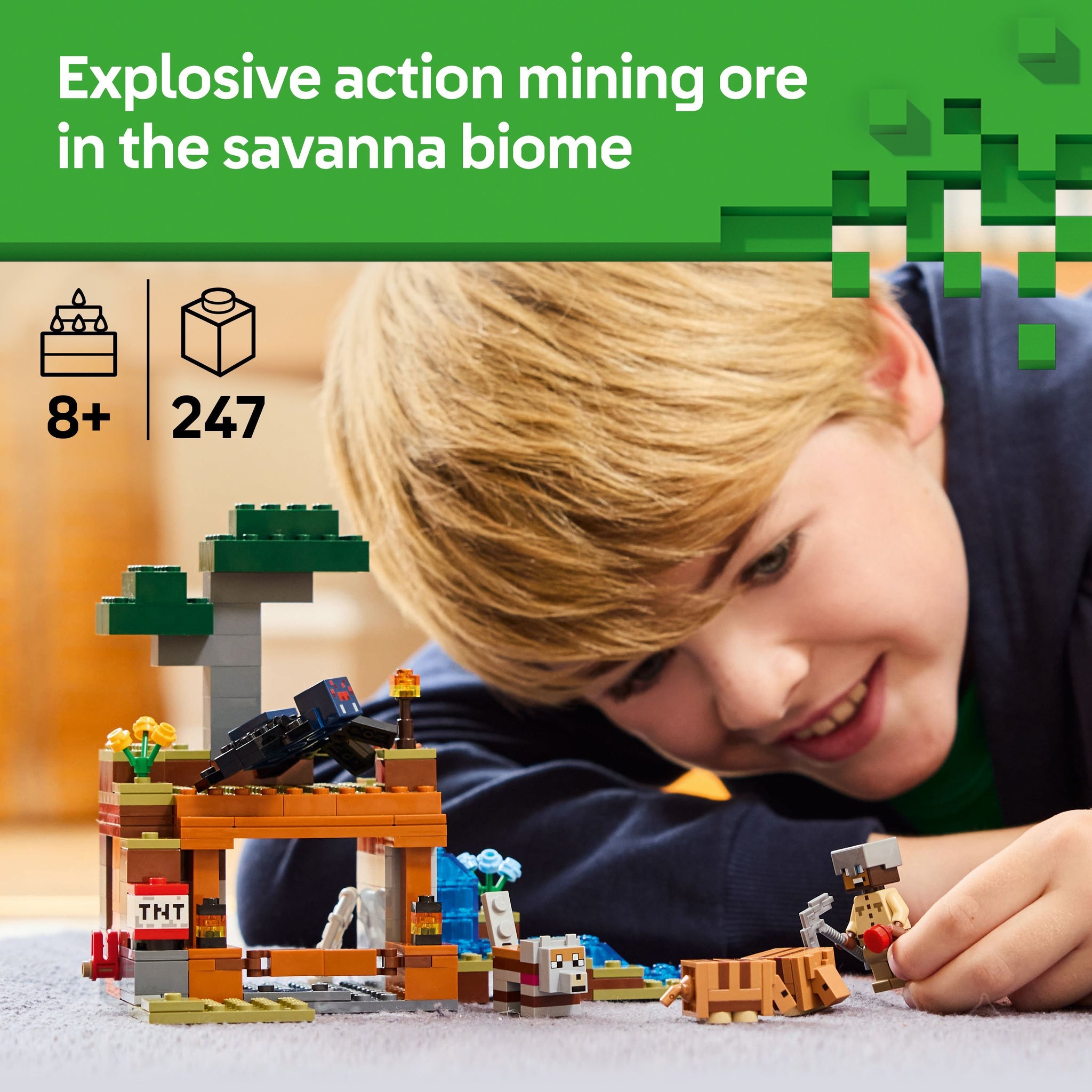 LEGO 21269 Minecraft The Armadillo Mine Expedition – Toyworld NZ