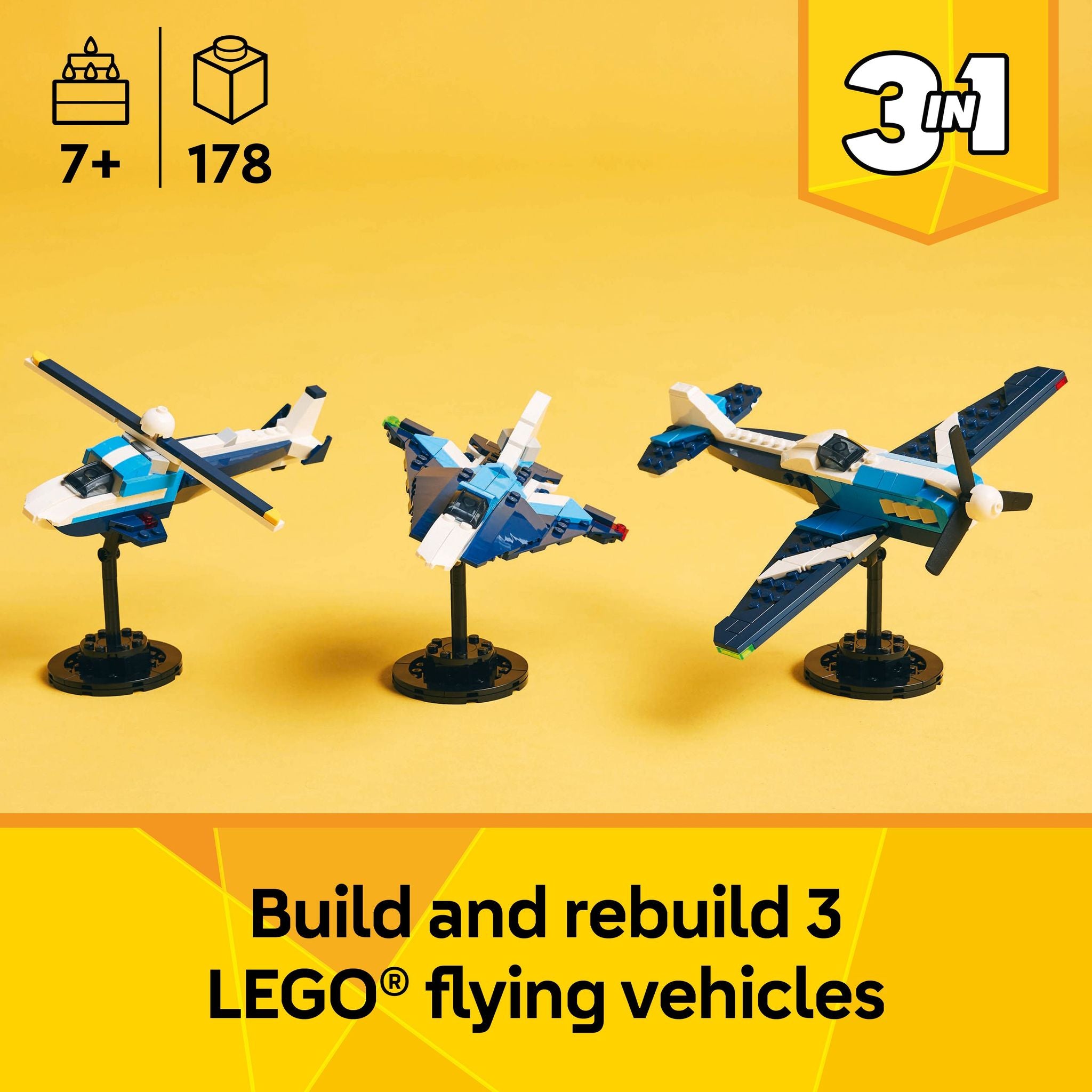 LEGO 31160 Creator Aircraft: Race Plane