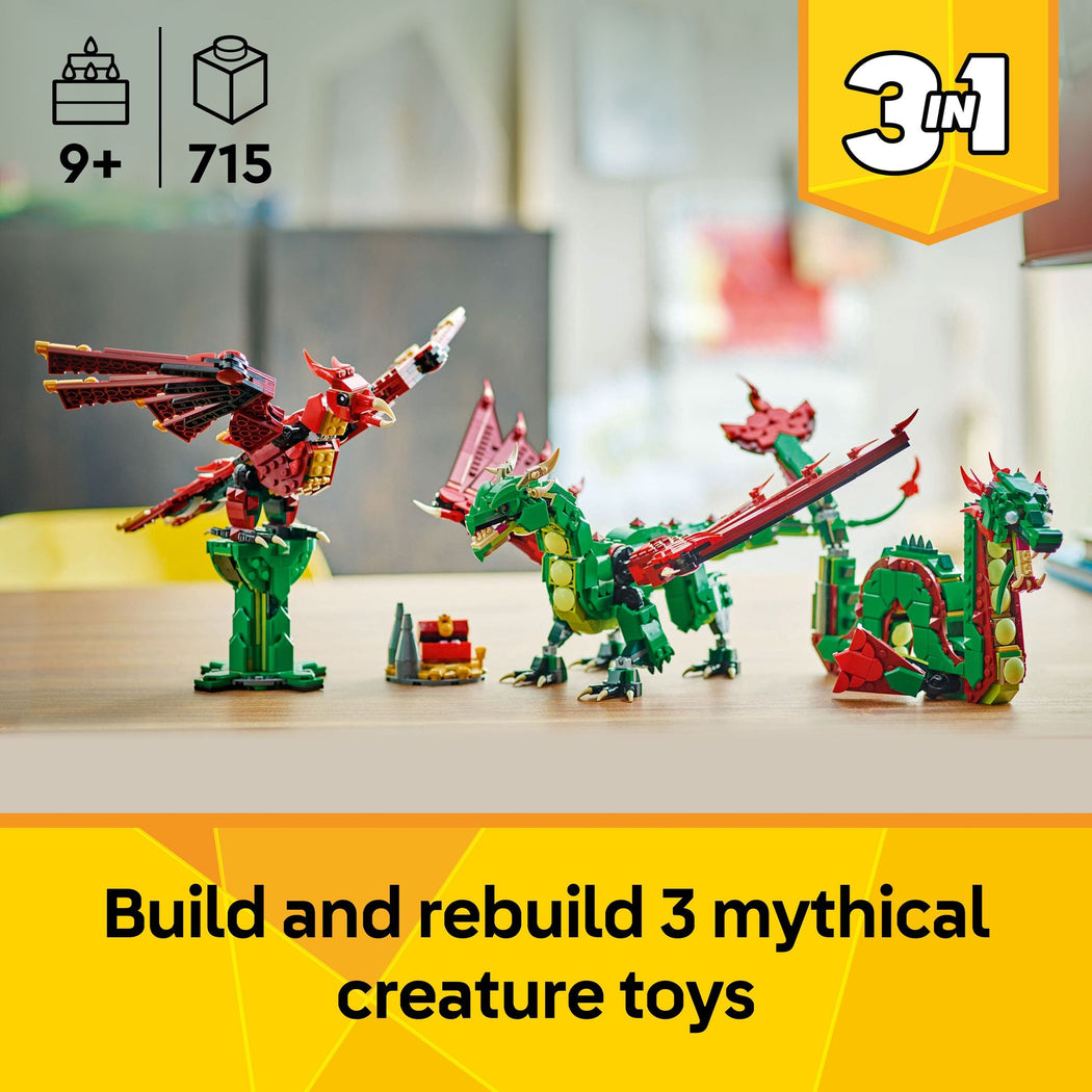 LEGO 31161 Creator Medieval Dragon - 4