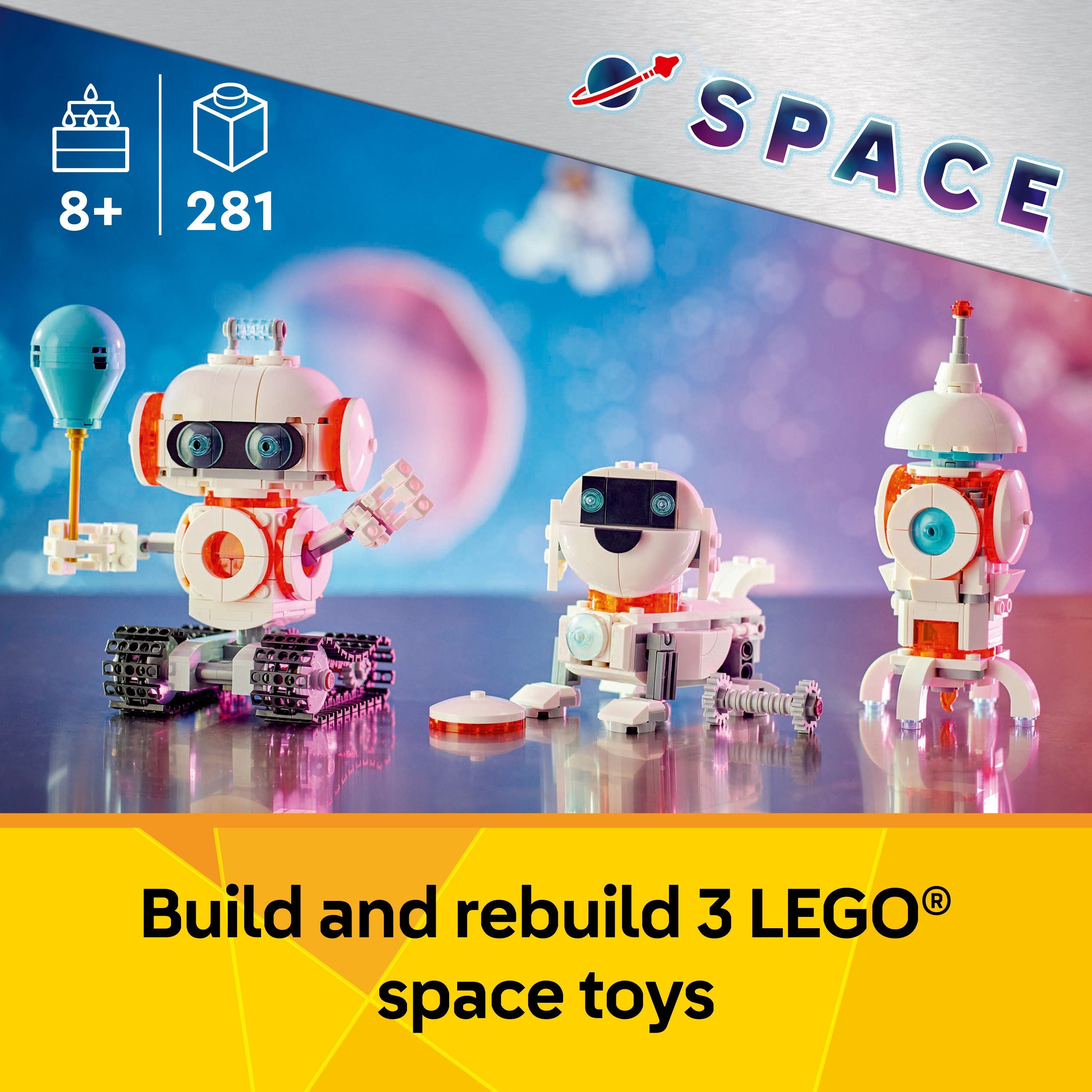 LEGO 31164 Creator Space Robot Toyworld NZ LEGO 31164 Creator Space Robot Toyworld NZ