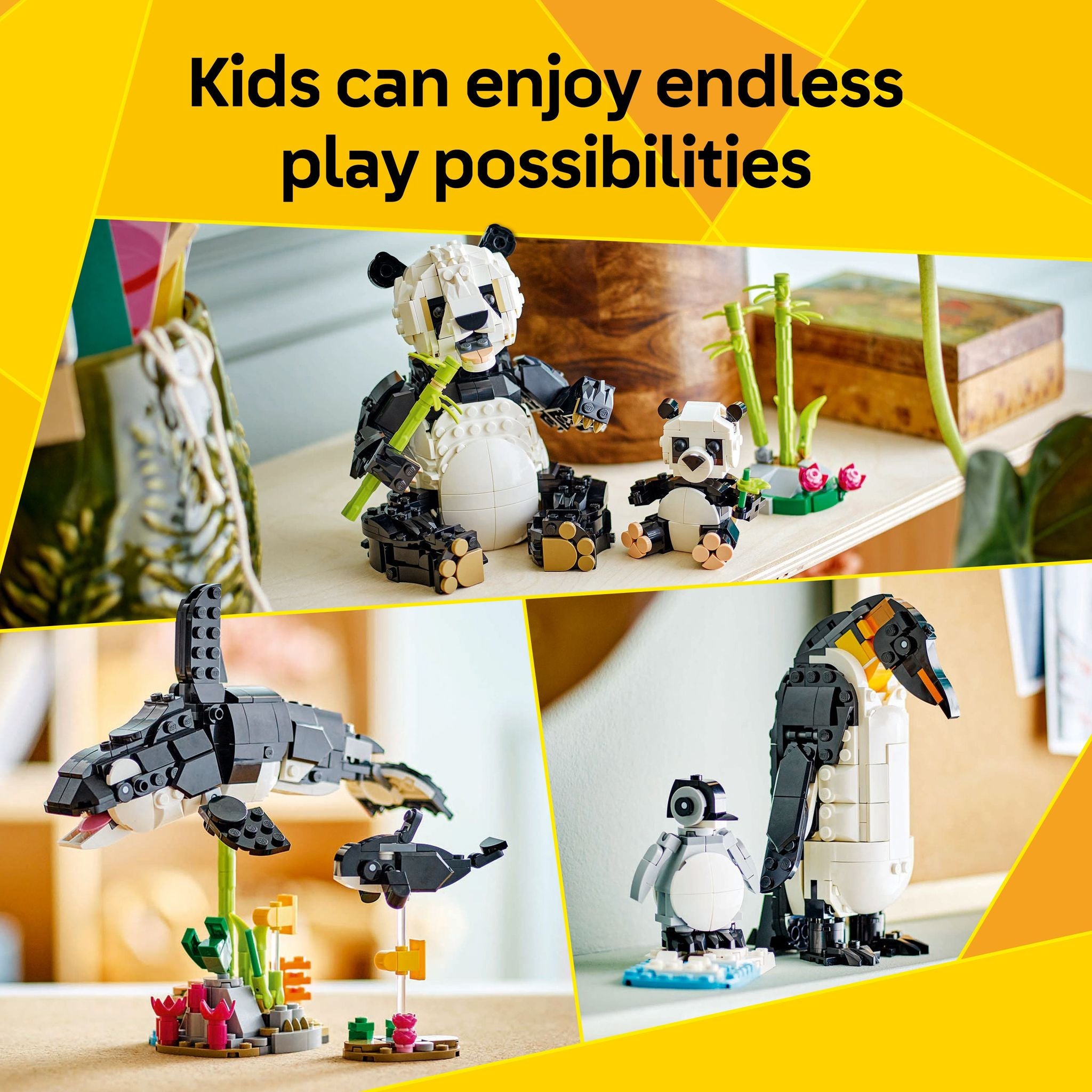 LEGO 31165 Creator Wild Animals: Panda Family