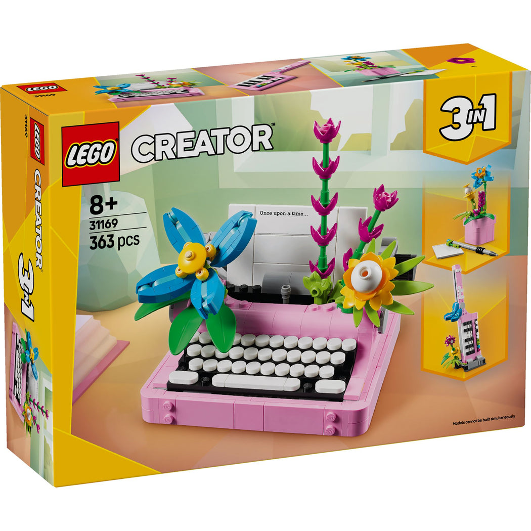 LEGO 31169 Creator Typewriter with Flowers - 2