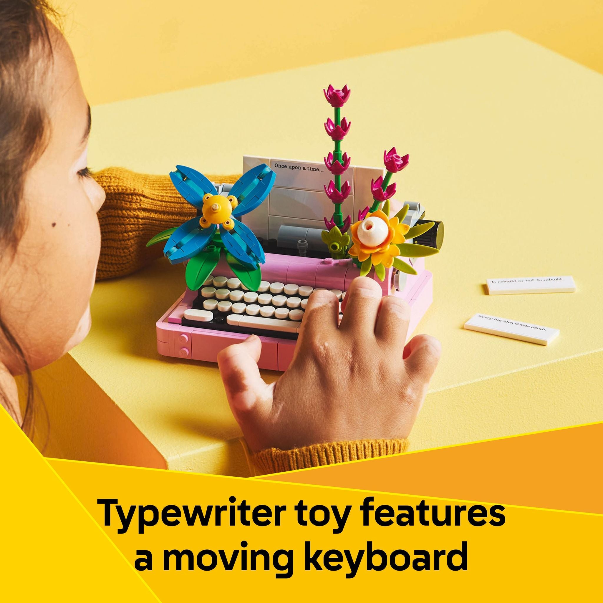 LEGO 31169 Creator Typewriter with Flowers
