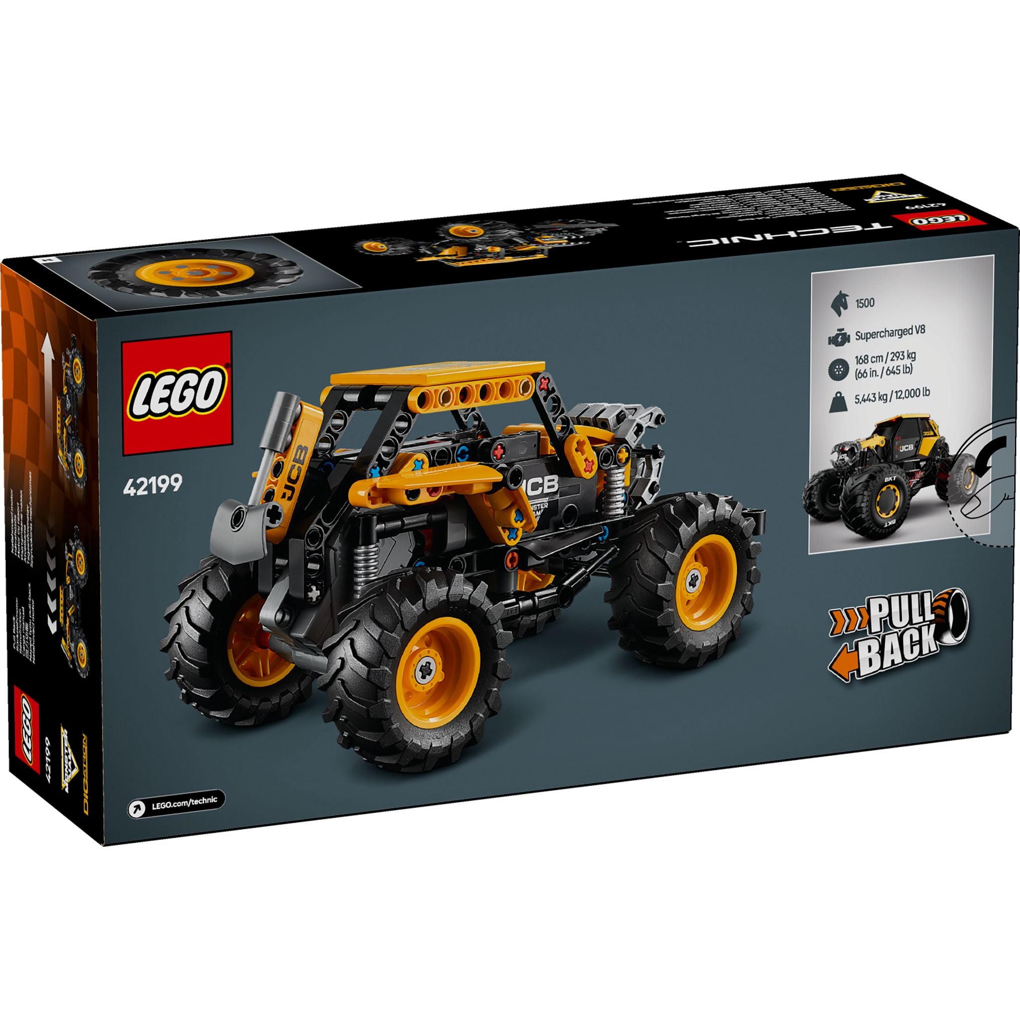 LEGO 42199 Technic Monster Jam DIGatron Pull-Back