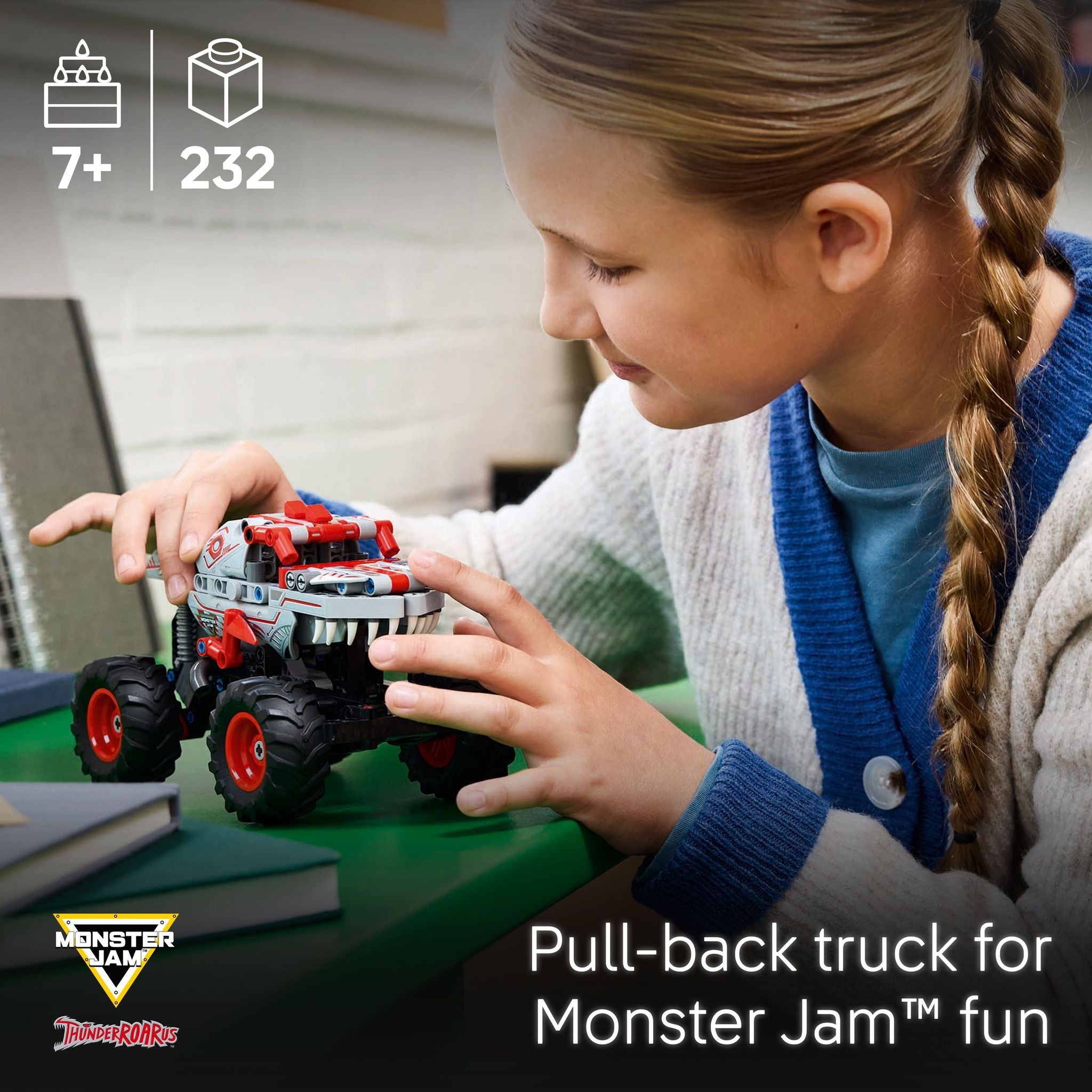 LEGO 42200 Technic Monster Jam ThunderROARus Pull-Back