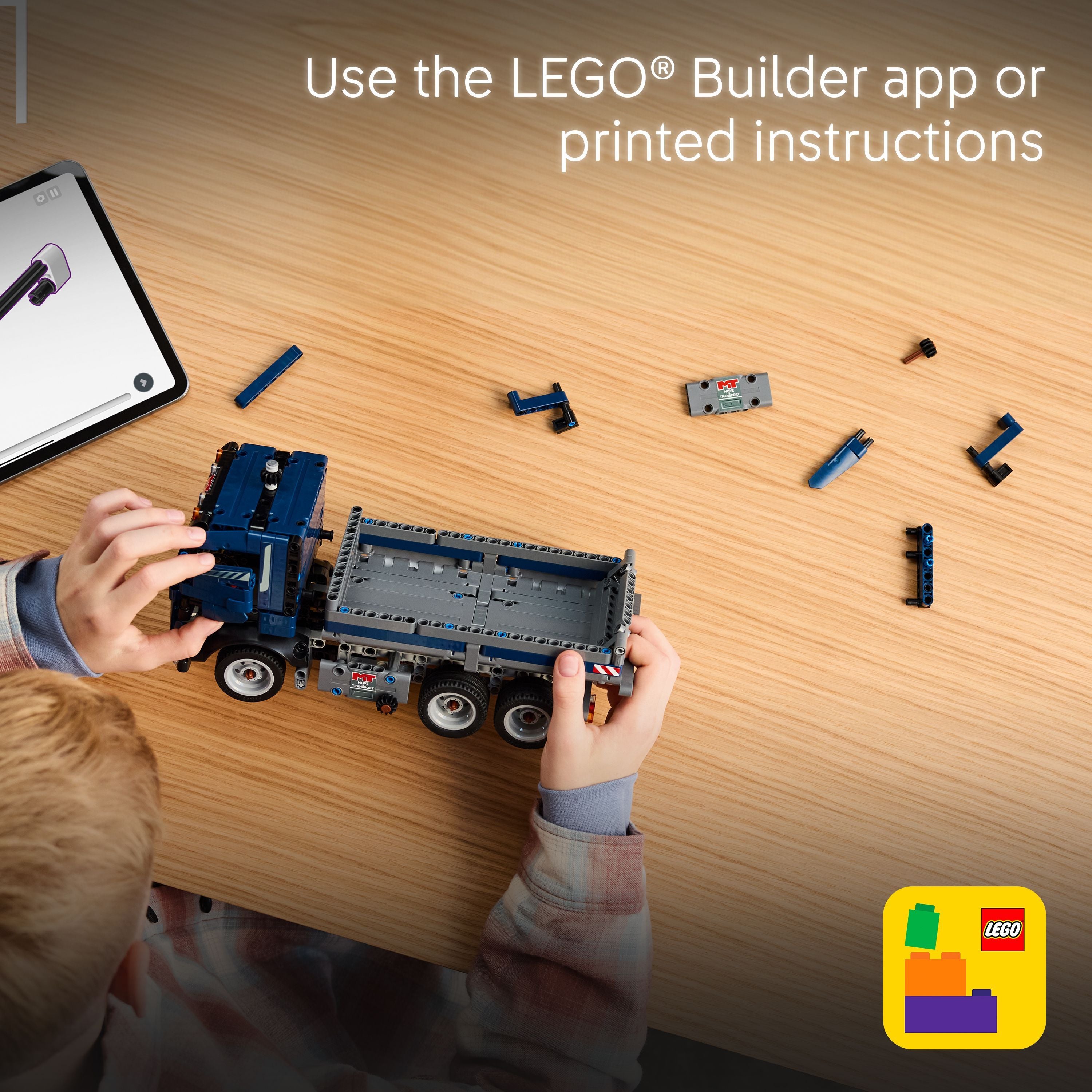 LEGO 42203 Technic Tipping Dump Truck – Toyworld NZ