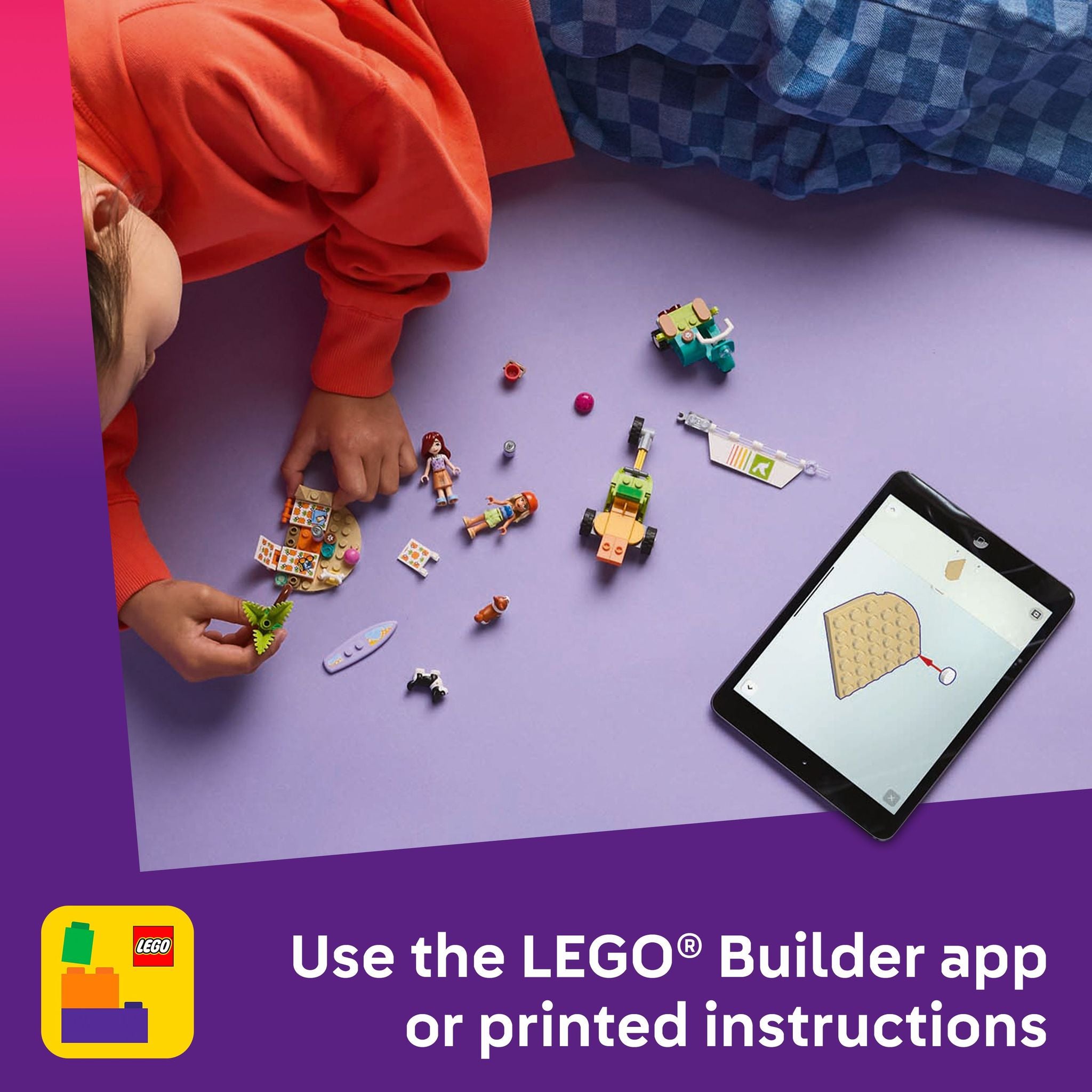 LEGO 42641 Friends Surfing Dogs and Scooter Adventure