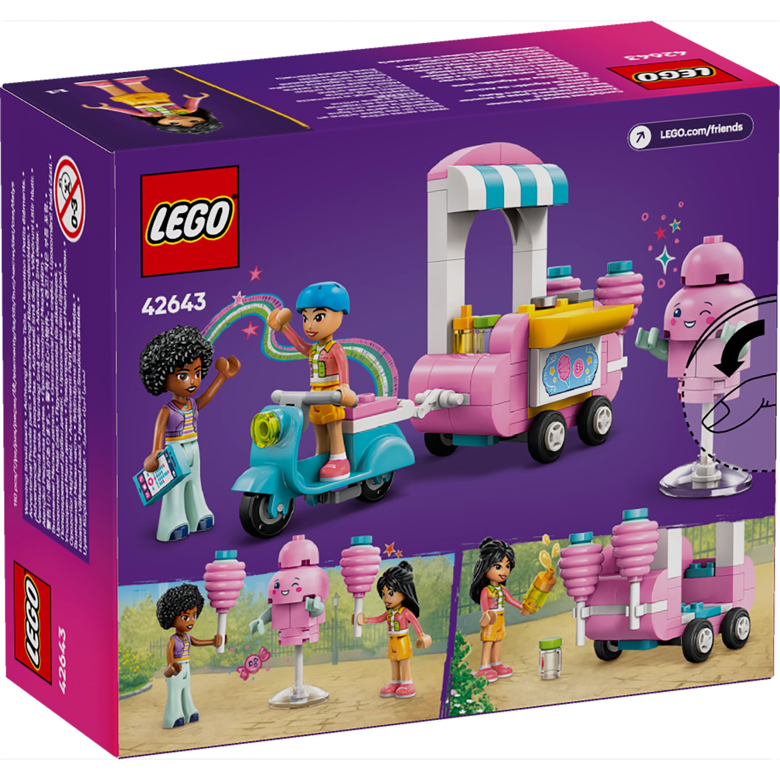 LEGO 42643 Friends Candyfloss Stand and Scooter