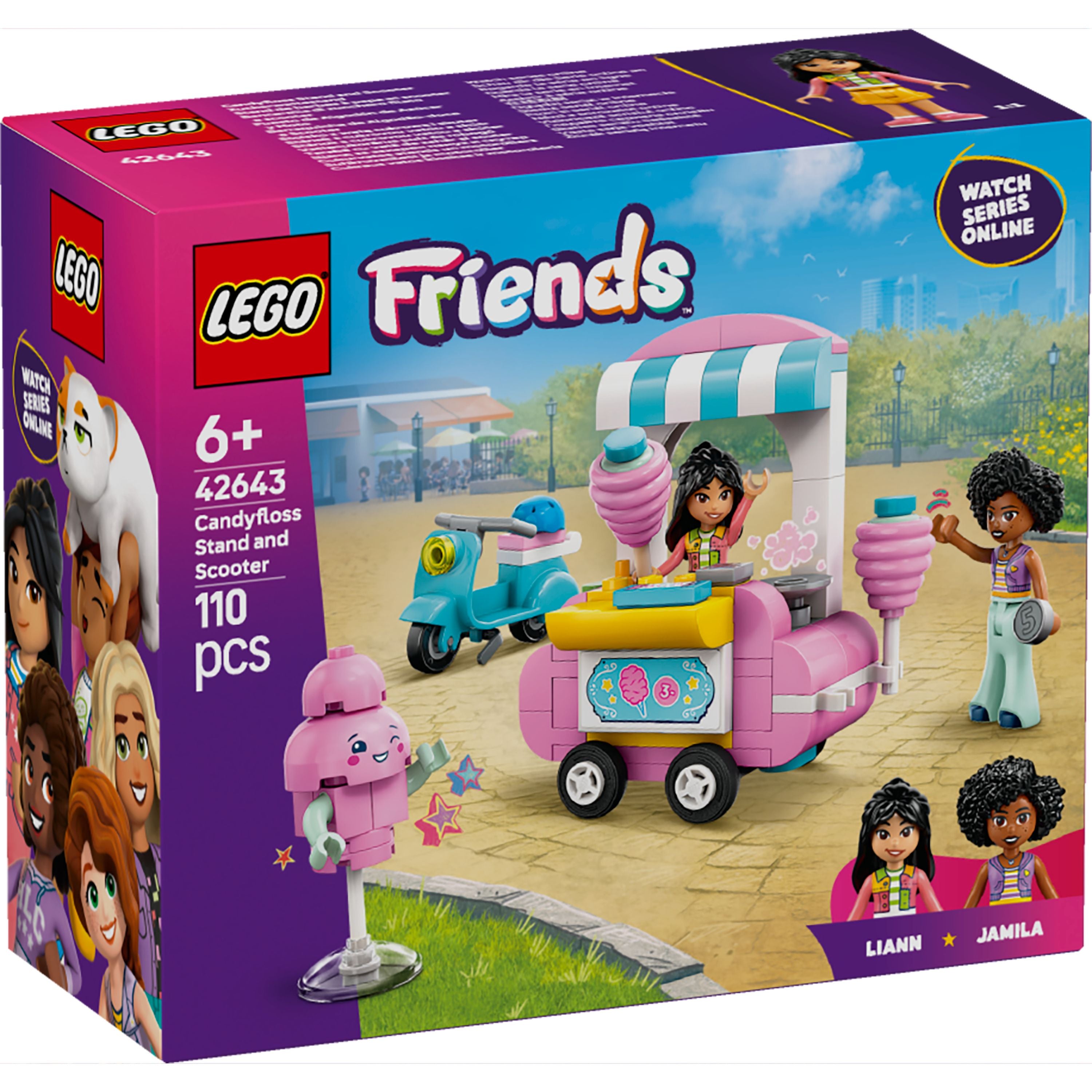 LEGO 42643 Friends Candyfloss Stand and Scooter – Toyworld NZ