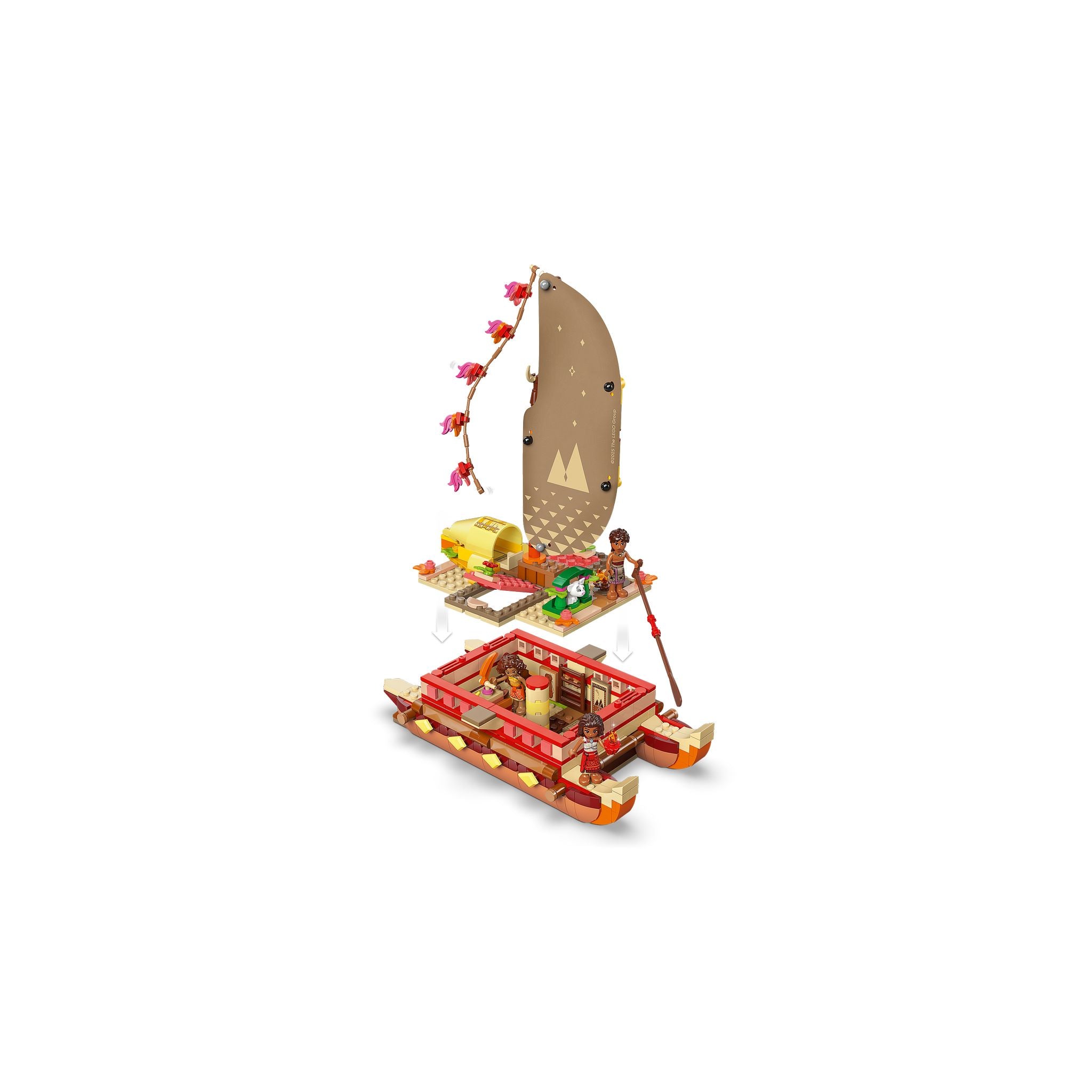 LEGO 43270 Disney Princess Moana's Adventure Canoe