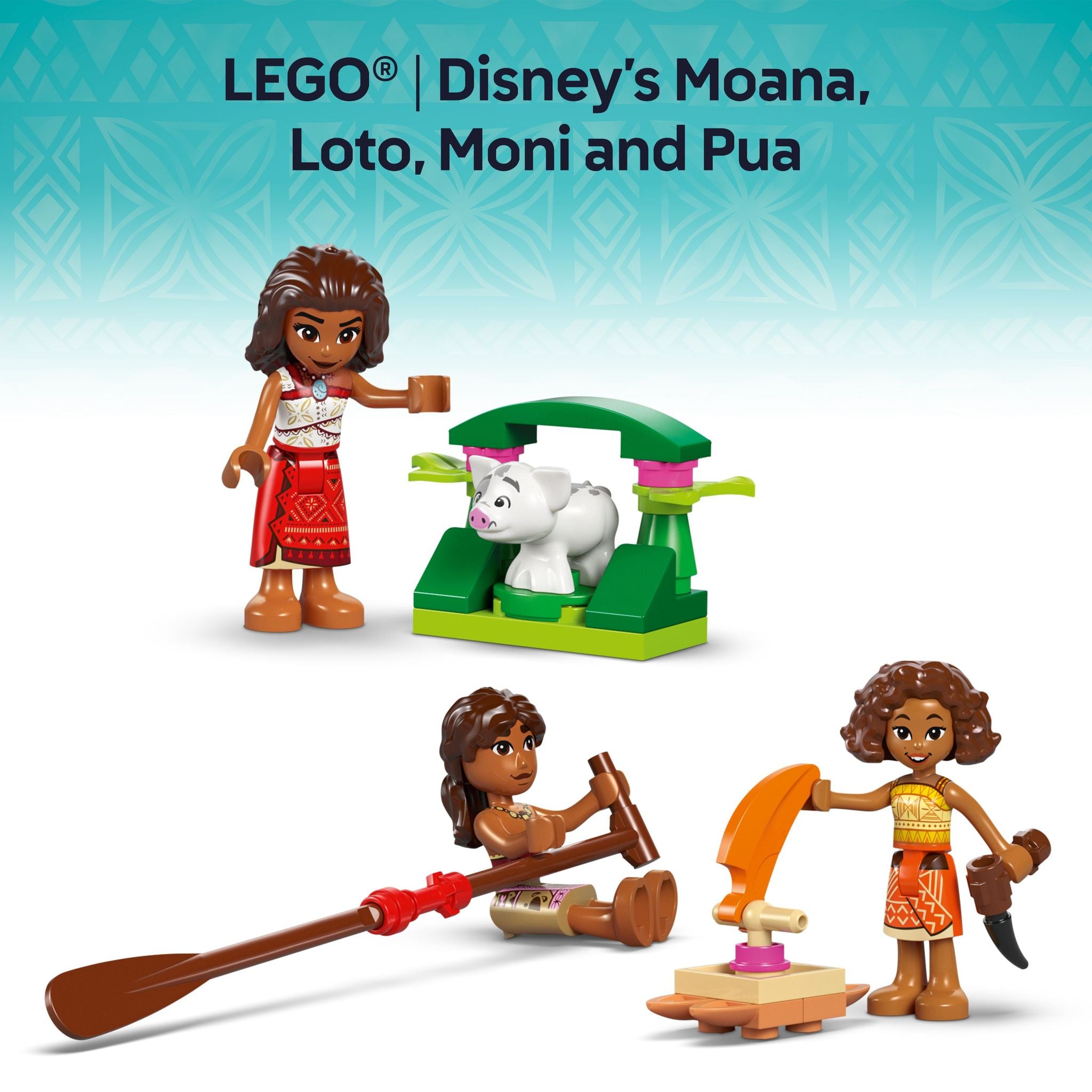 LEGO 43270 Disney Princess Moana's Adventure Canoe