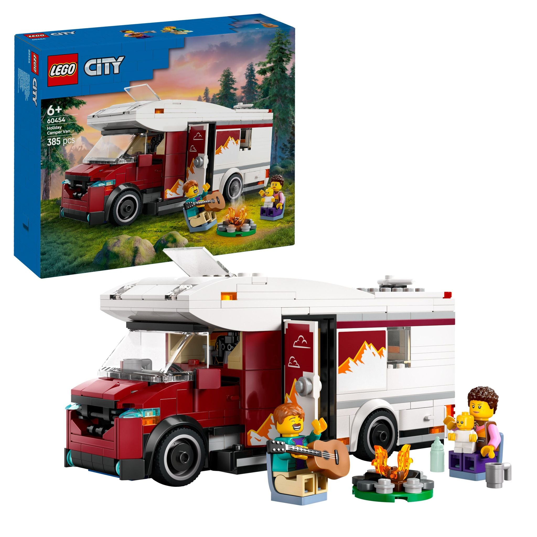 LEGO 60454 City Holiday Adventure Camper Van – Toyworld NZ