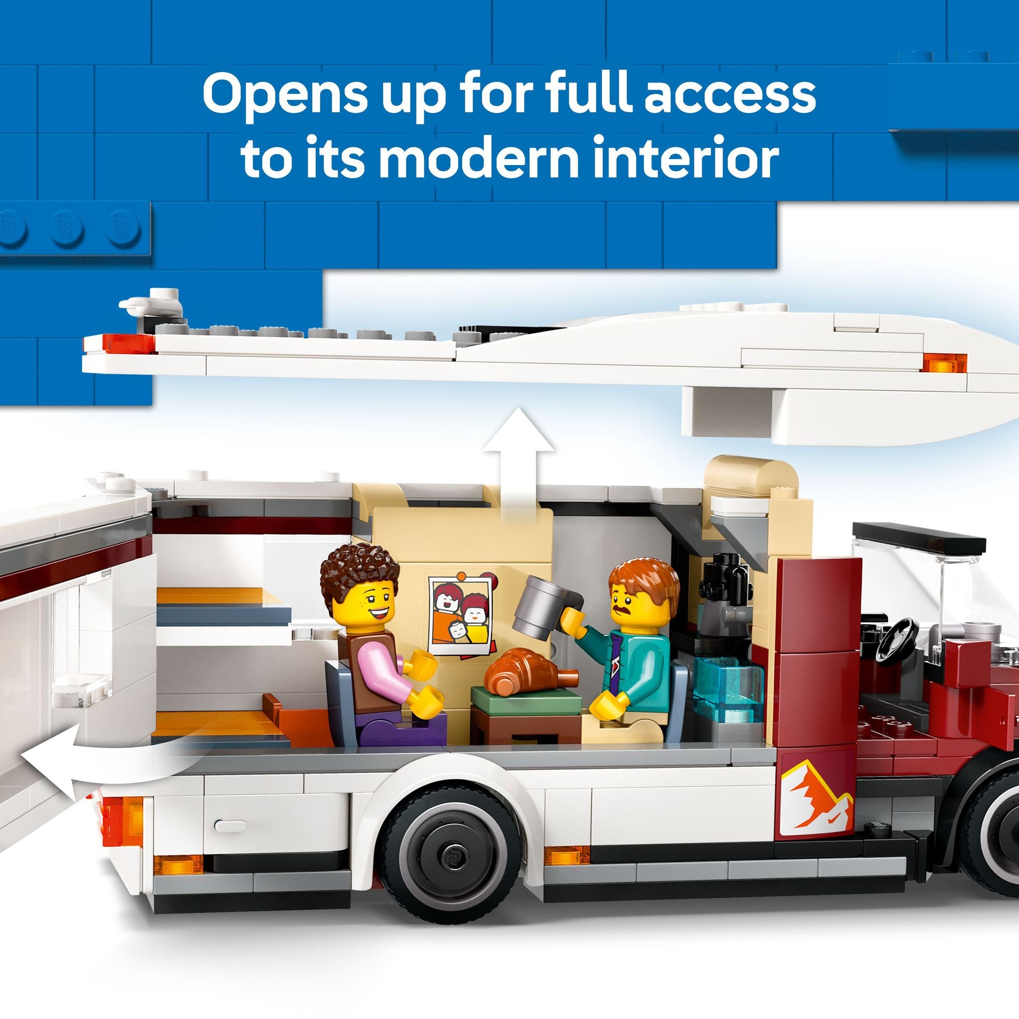 LEGO 60454 City Holiday Adventure Camper Van