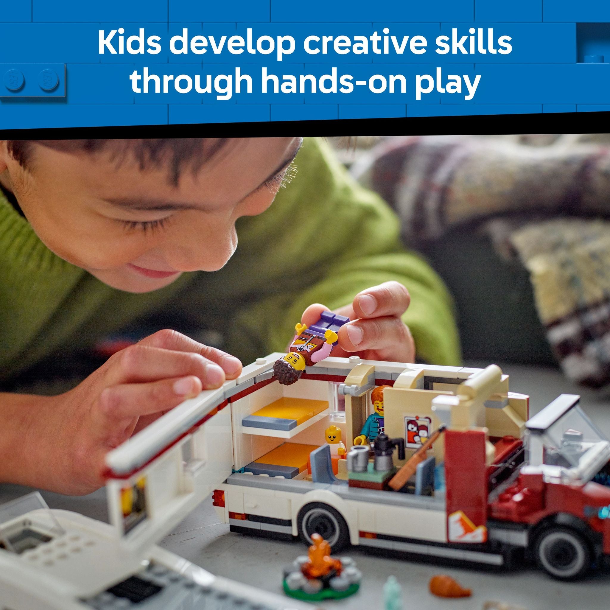 LEGO 60454 City Holiday Adventure Camper Van