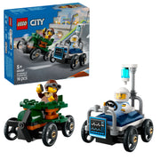 LEGO 60459 City Airplane vs. Hospital Bed Race Car Pack