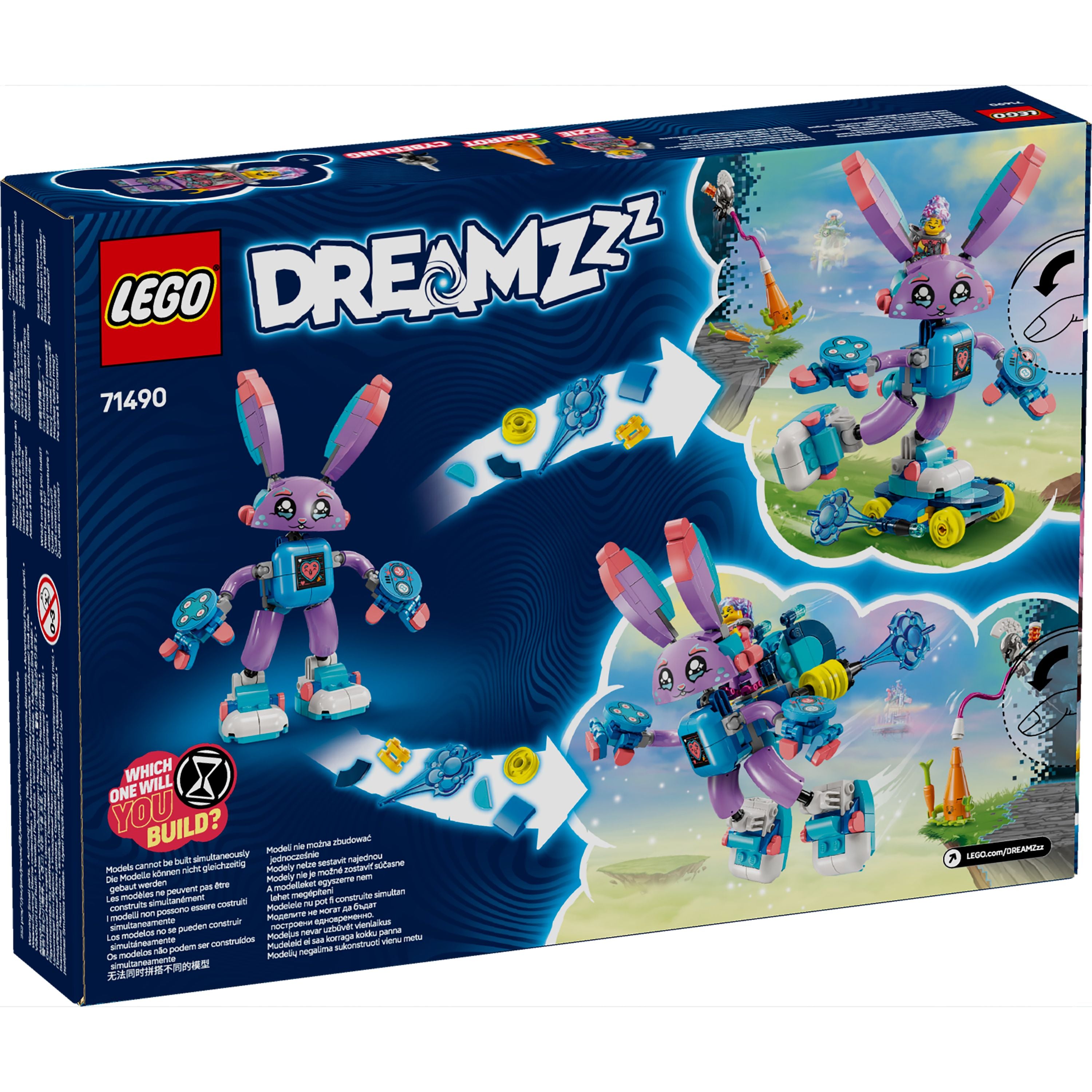 LEGO 71490 DREAMZzz Izzie and Bunchurro the Gaming Bunny