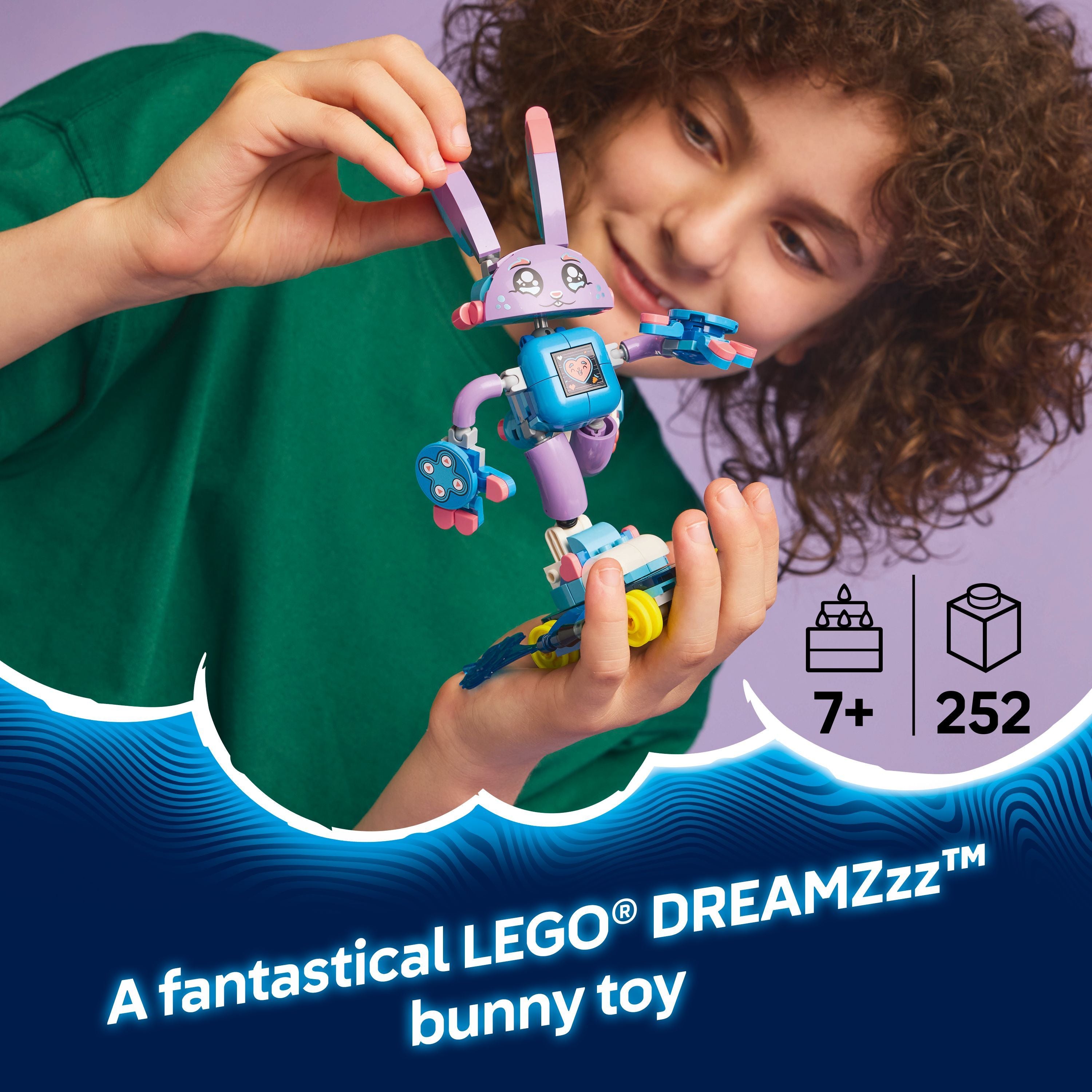 LEGO 71490 DREAMZzz Izzie and Bunchurro the Gaming Bunny