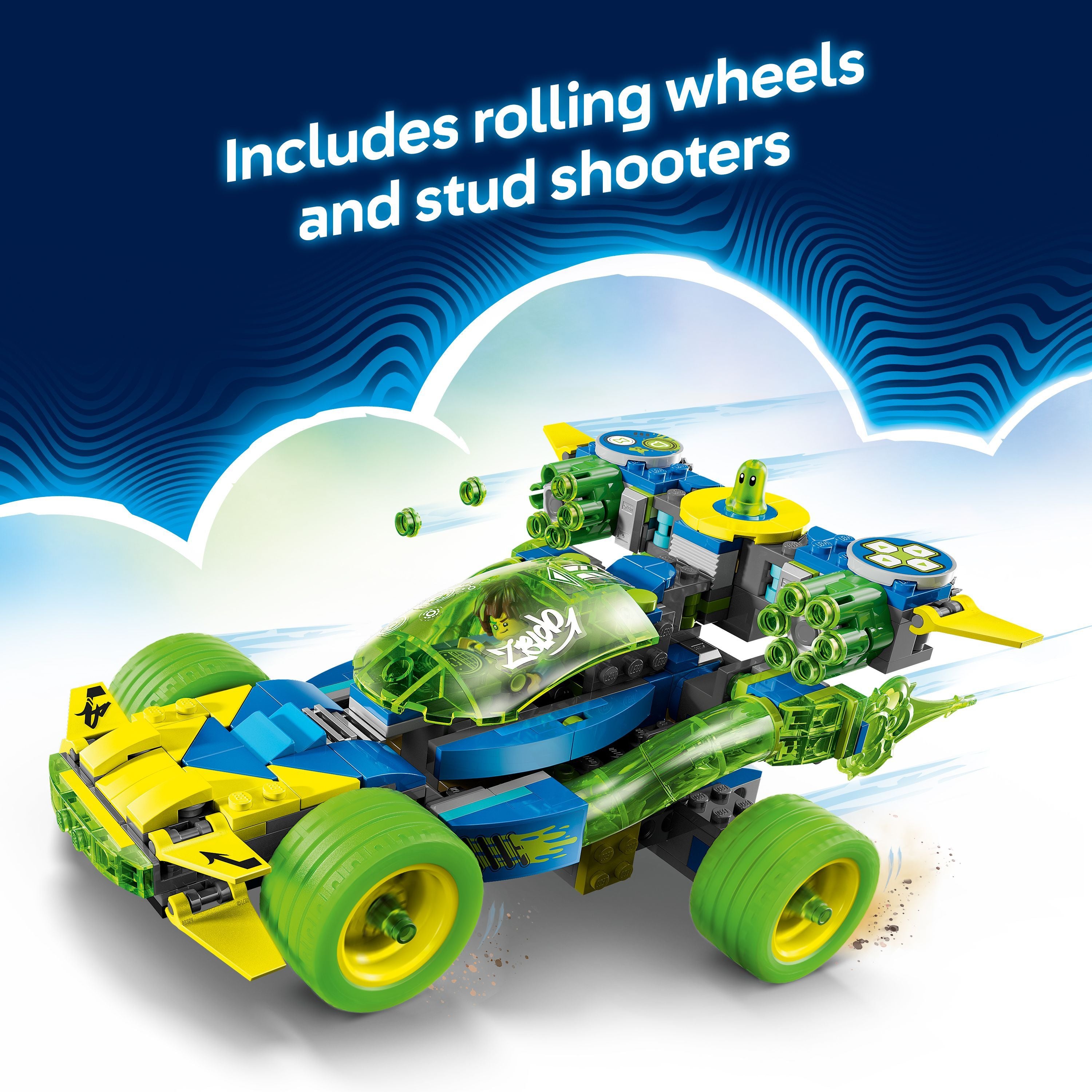 健心 LEGO 71491 DREAMZzz Mateo and the Z-Blob Action Race Car – Toyworld NZ