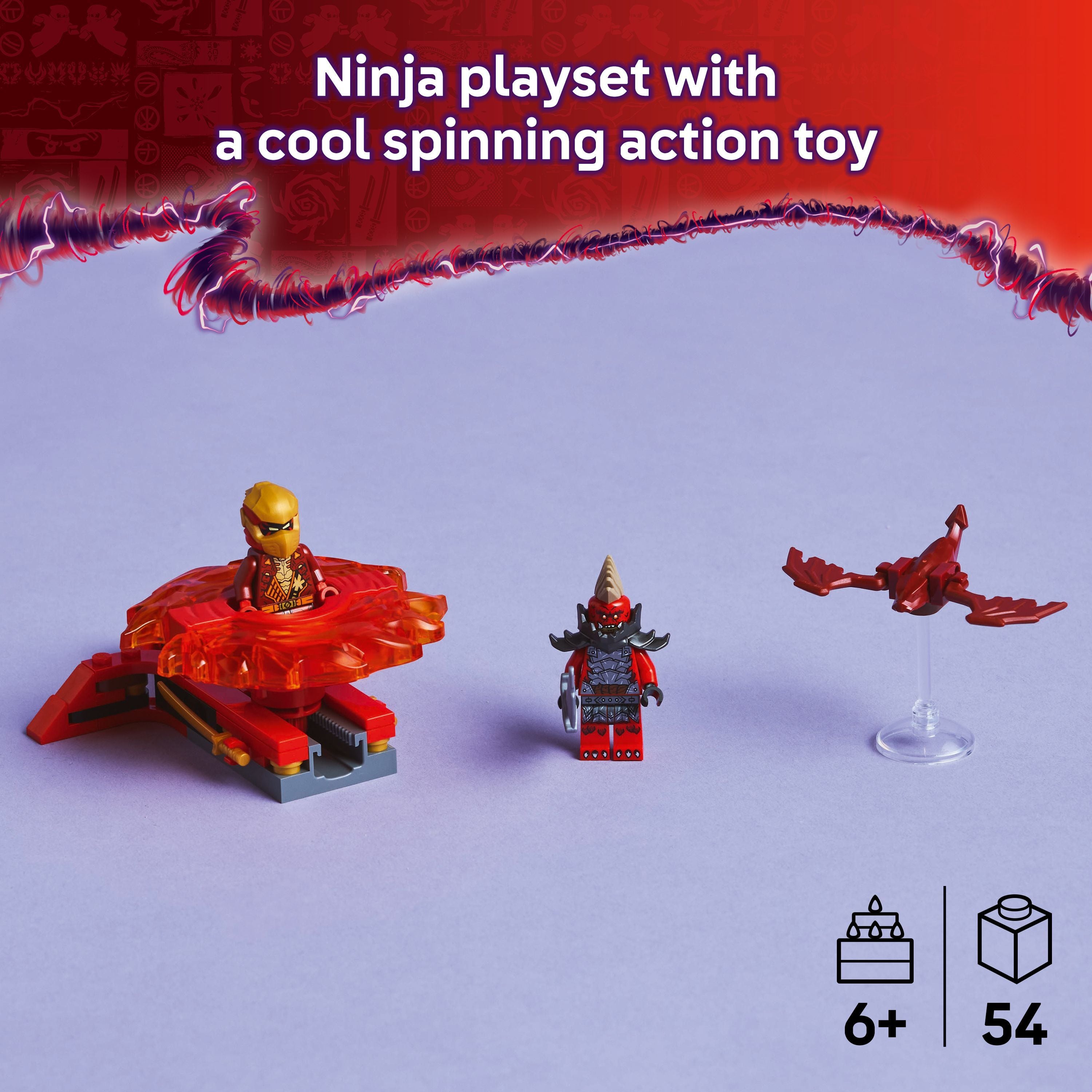 LEGO 71823 NINJAGO Kai's Dragon Spinjitzu Spinner