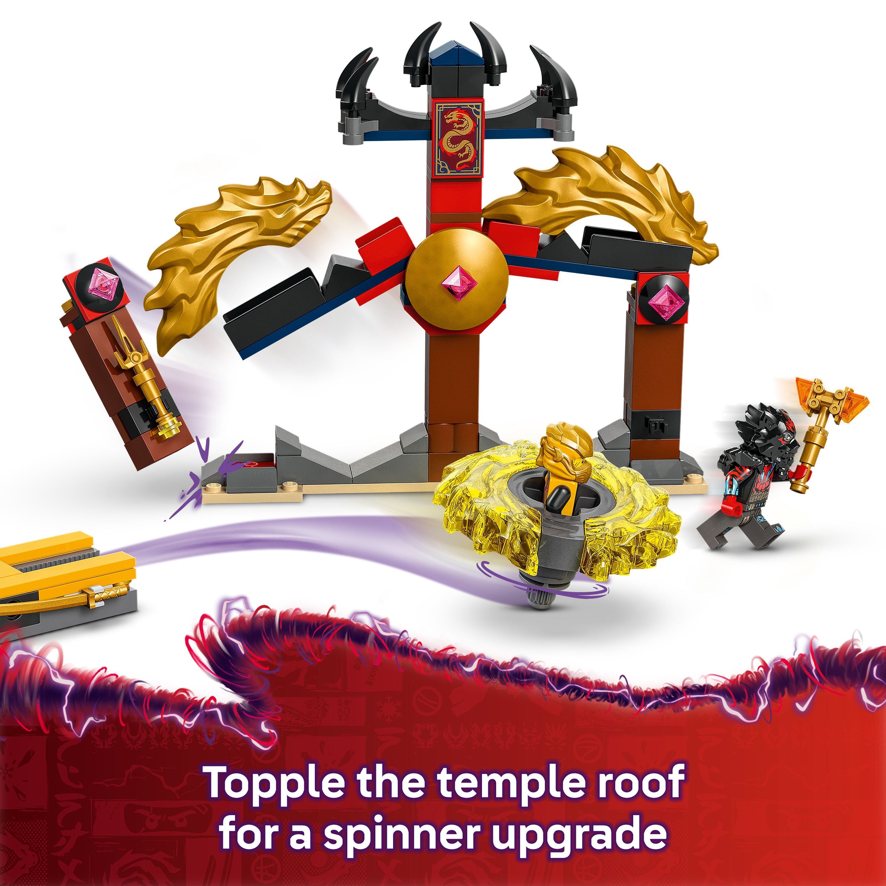 LEGO 71826 NINJAGO Dragon Spinjitzu Battle Pack – Toyworld NZ