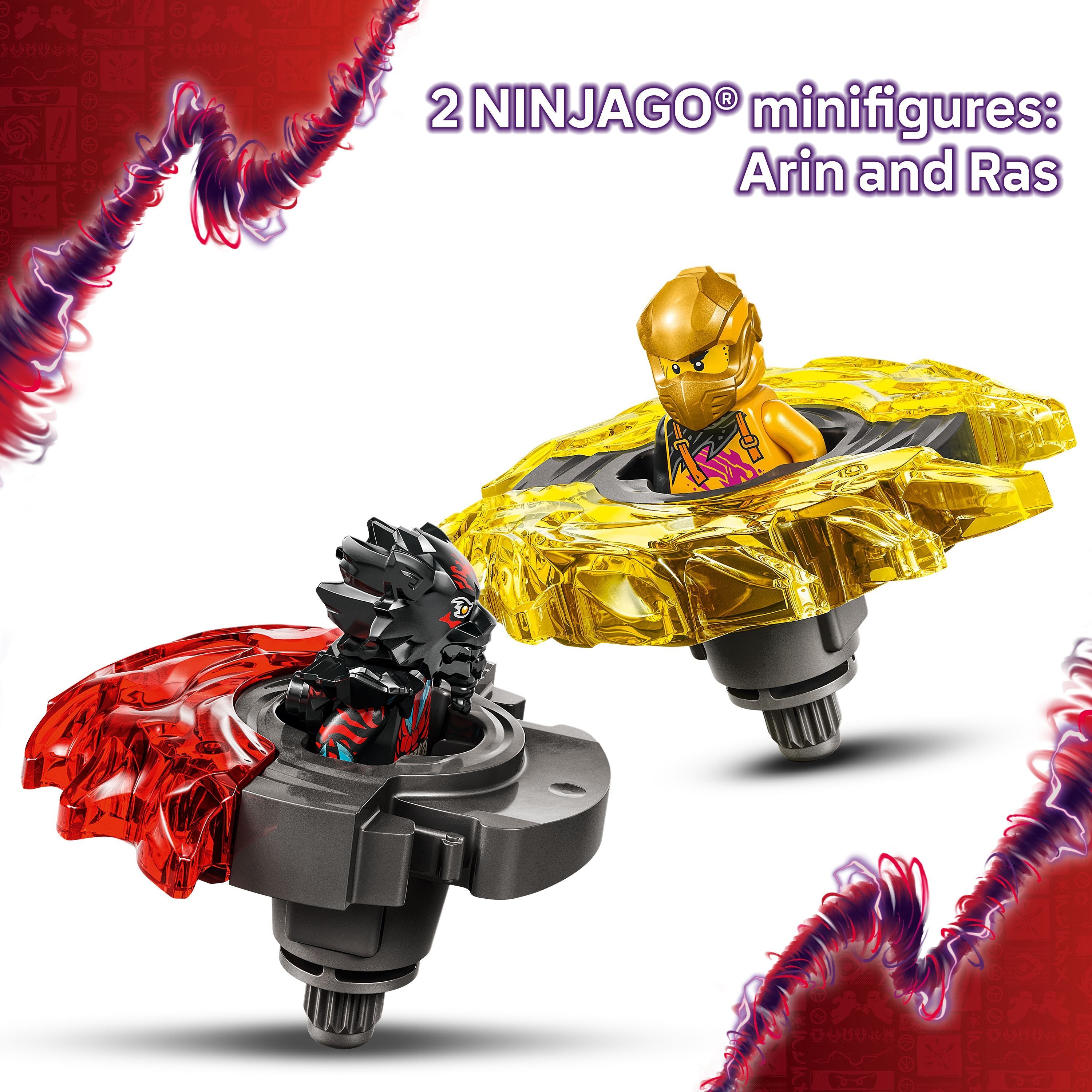 LEGO 71826 NINJAGO Dragon Spinjitzu Battle Pack